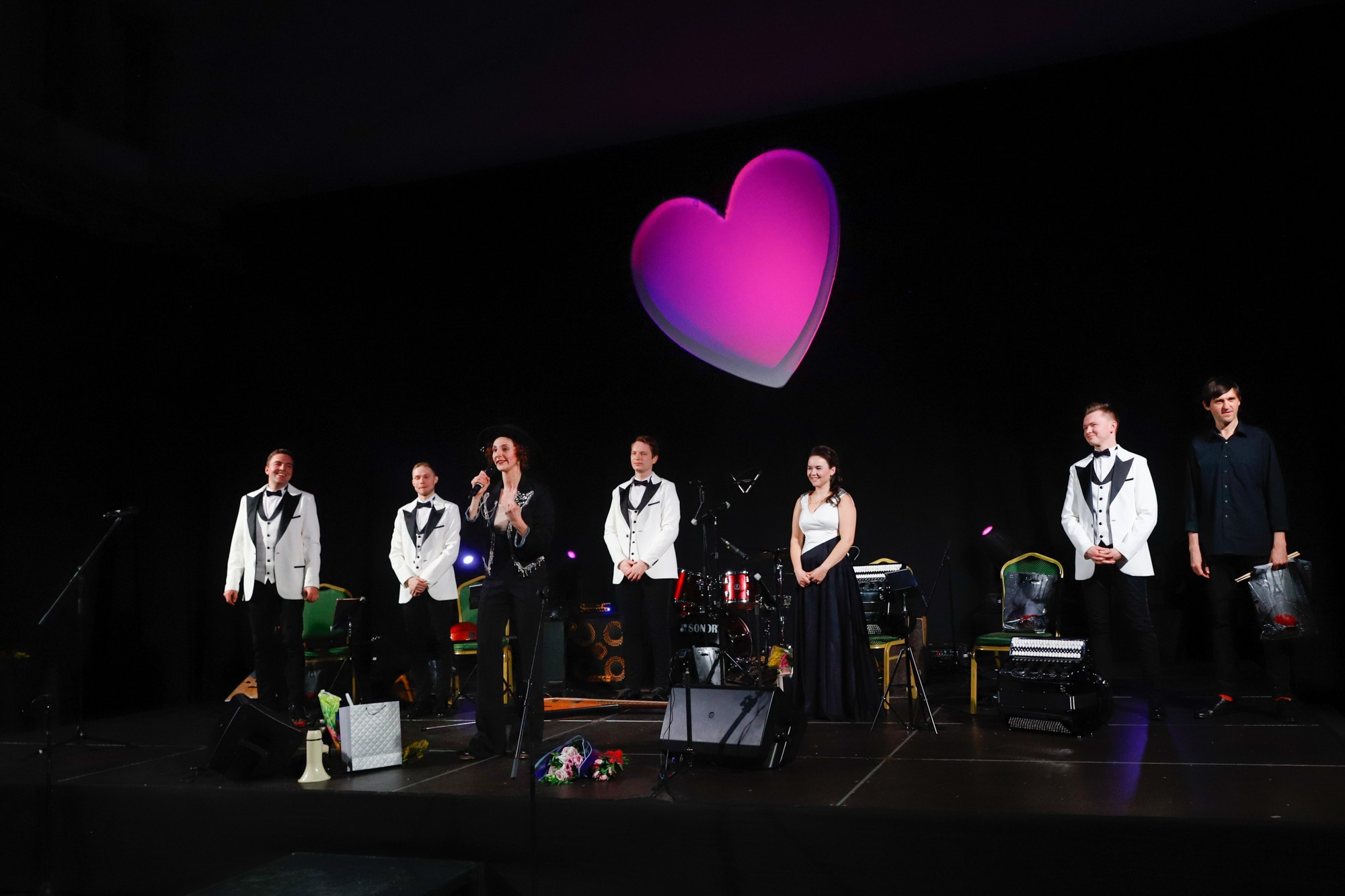 Esse Quintet и Вера Егорова. Фотограф Дарья Попова