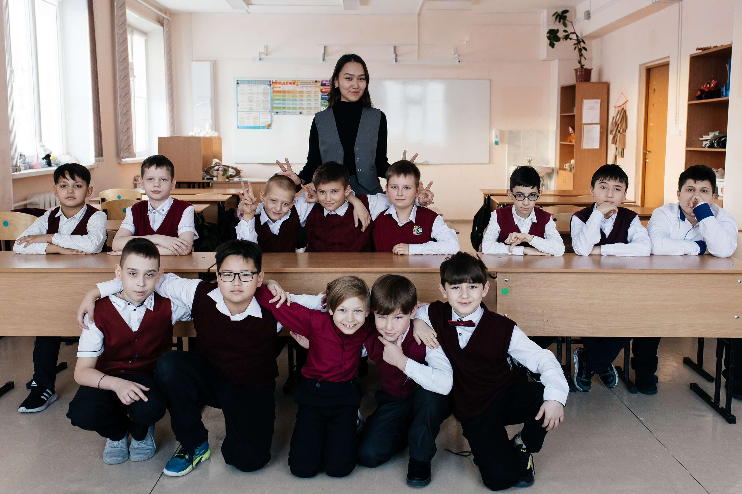 Начальная школа. Литовкина Анастасия фотограф, выпускные альбомы г. Мирный