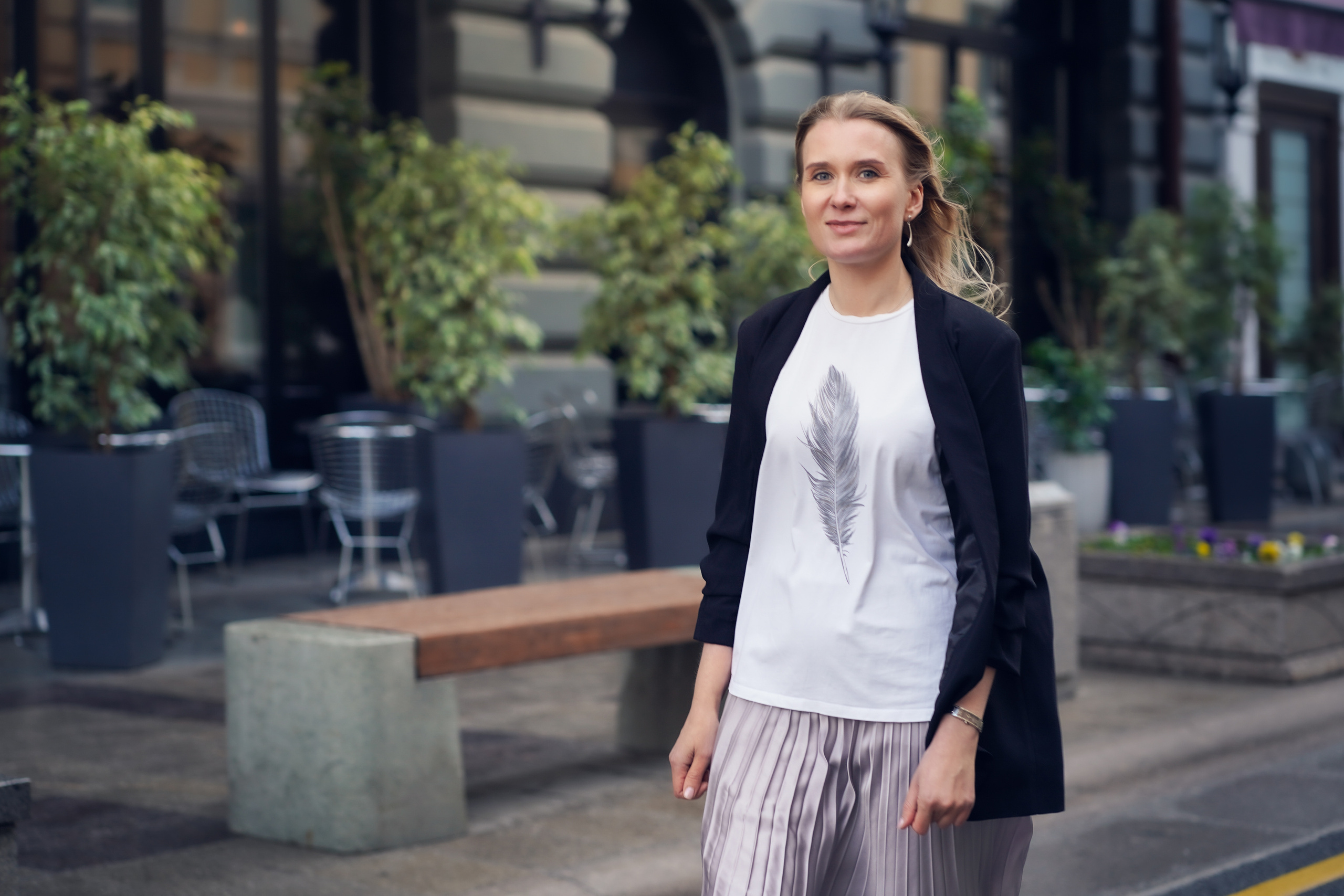 Фотосессия для Юлии в центре Москвы. Портретный фотограф в Москве, Московской области. Деловой портрет