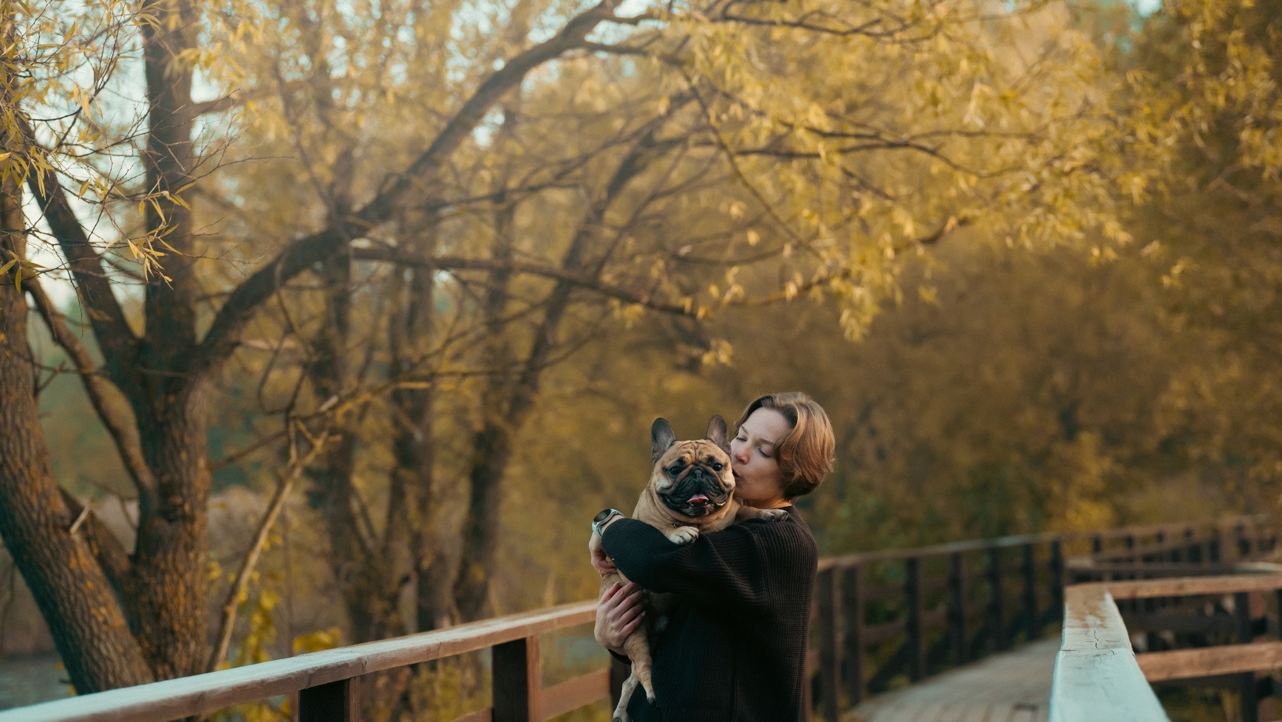 Анастасия и Бенц. Фотограф анималист в Москве и Санкт-Петербурге Свиридова Анна