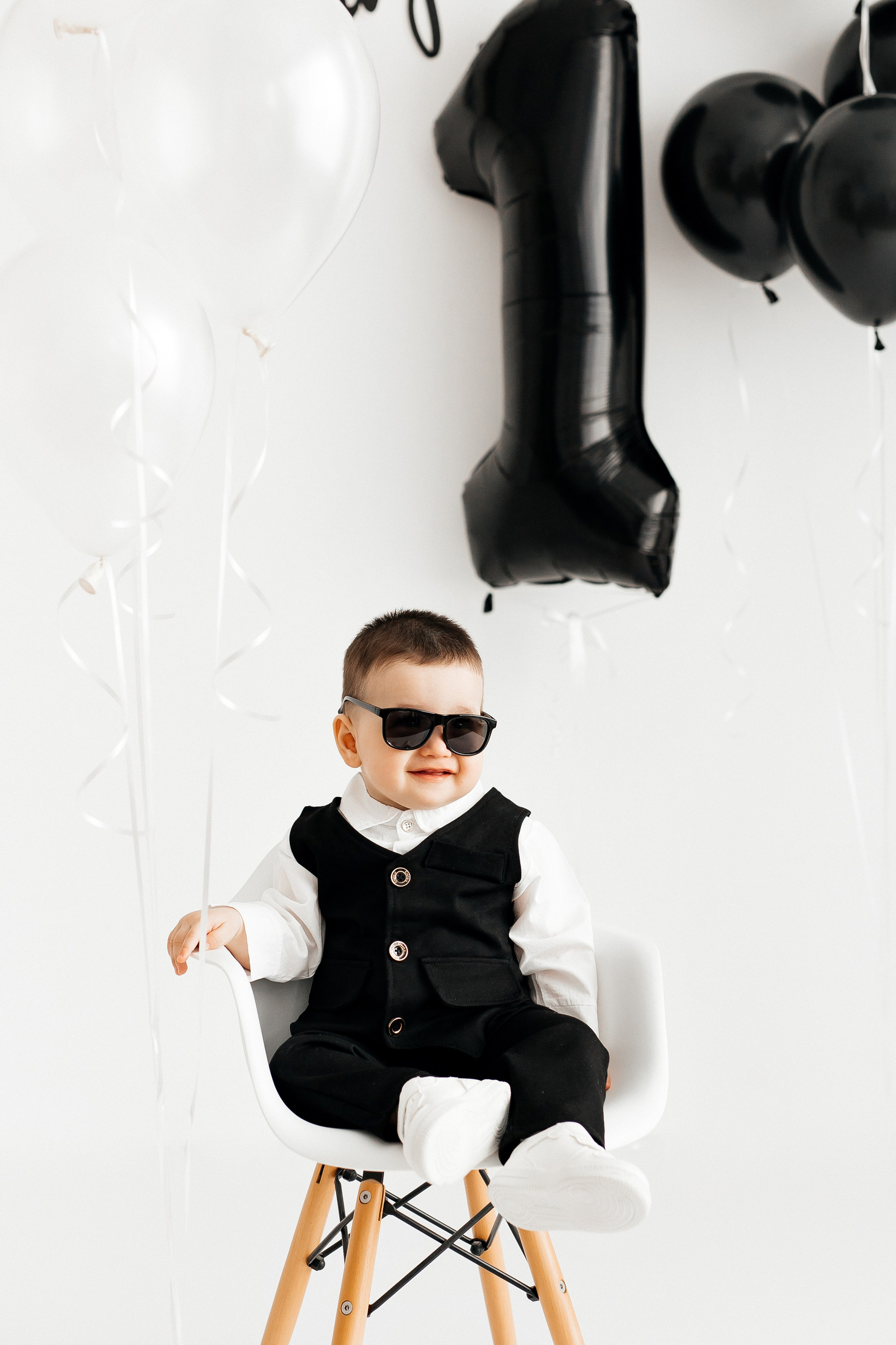 Годик минимализм. Профессиональная детская и семейная фотостудия в Краснодаре