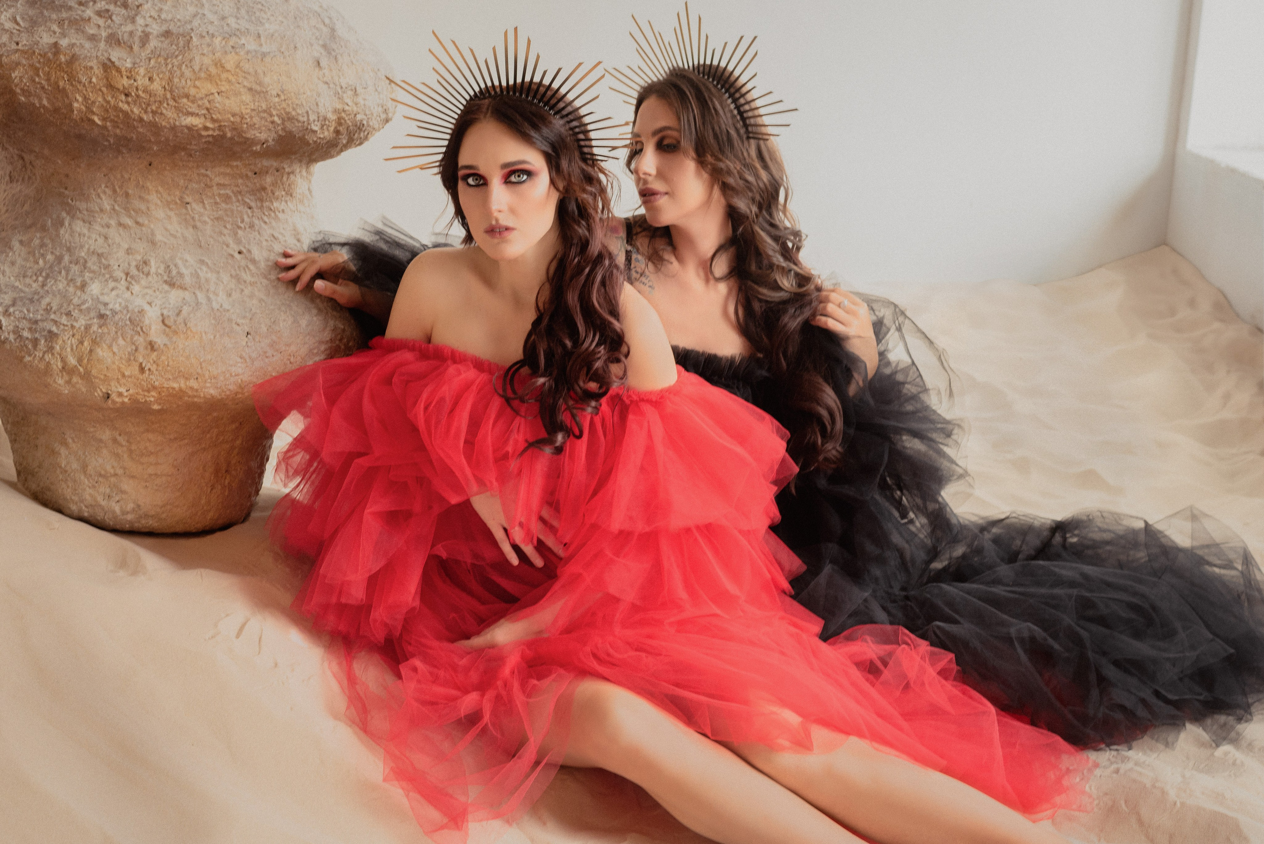 Съёмка Ангелины и Виктории. Фотограф, ретушёр, графический дизайнер в Петербурге Борякина Настя