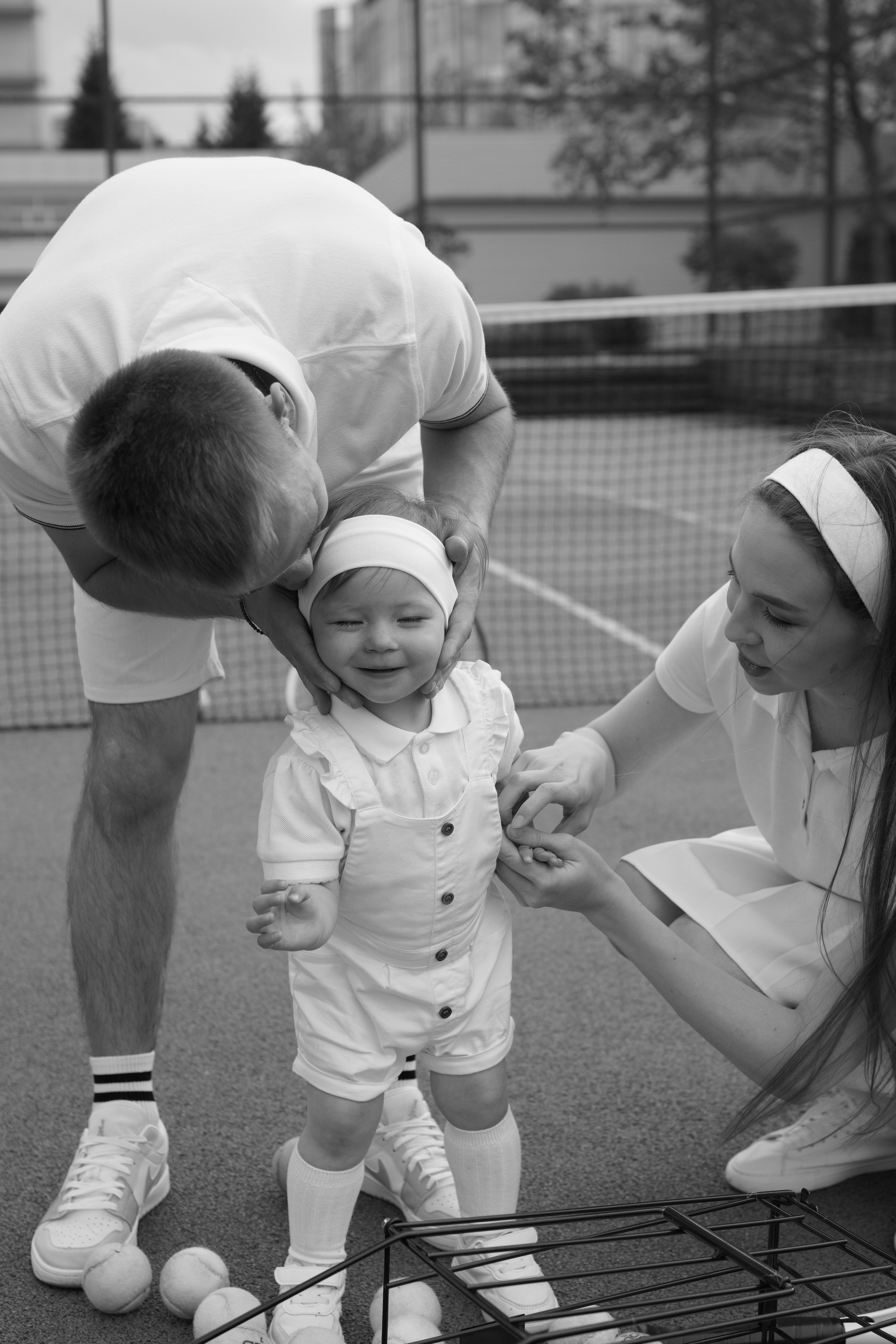 Теннис с семьей. Свадебный и семейный фотограф Афанасьева Анна в Кисловодске