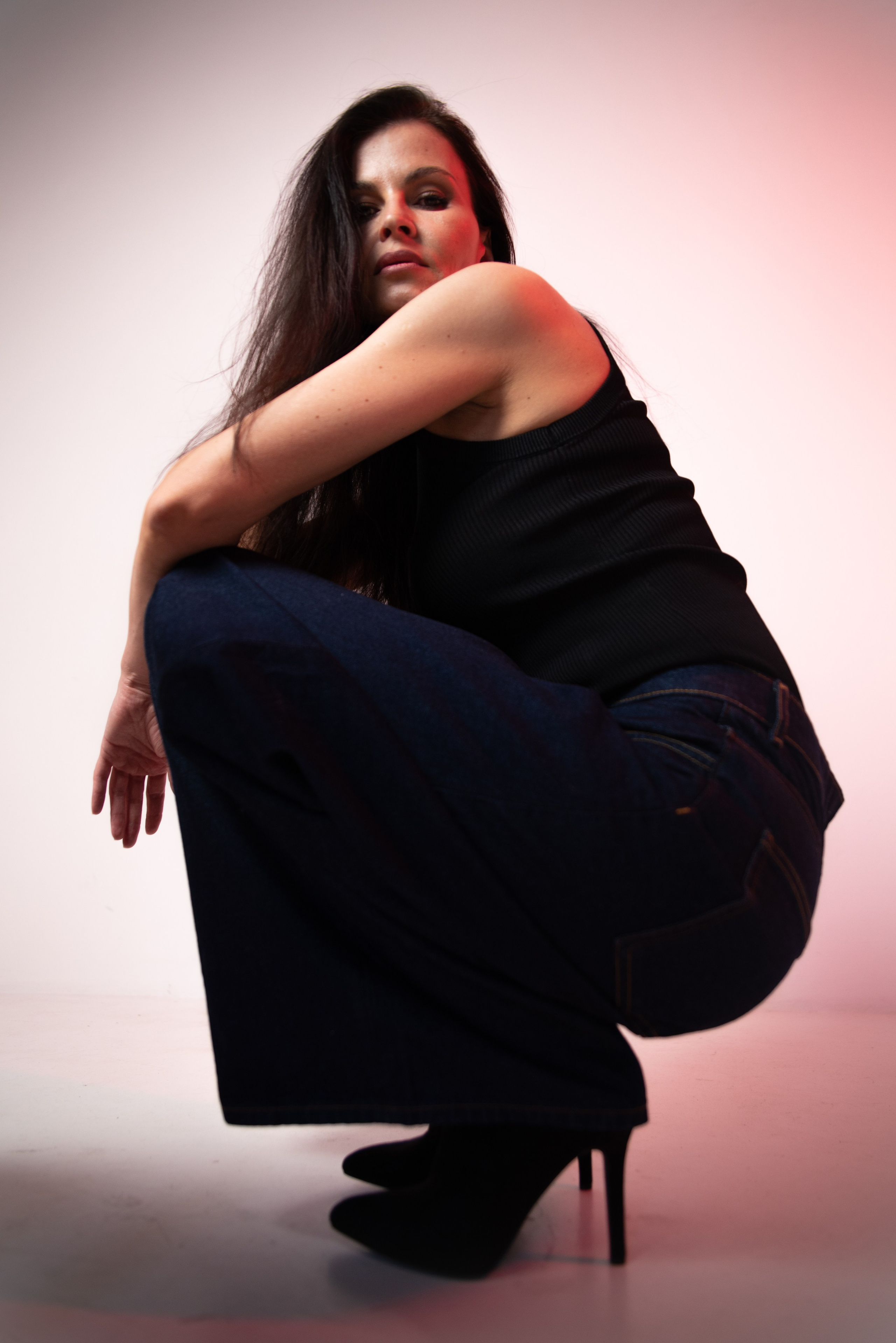 Аня. Фотосессия на улице и в студии