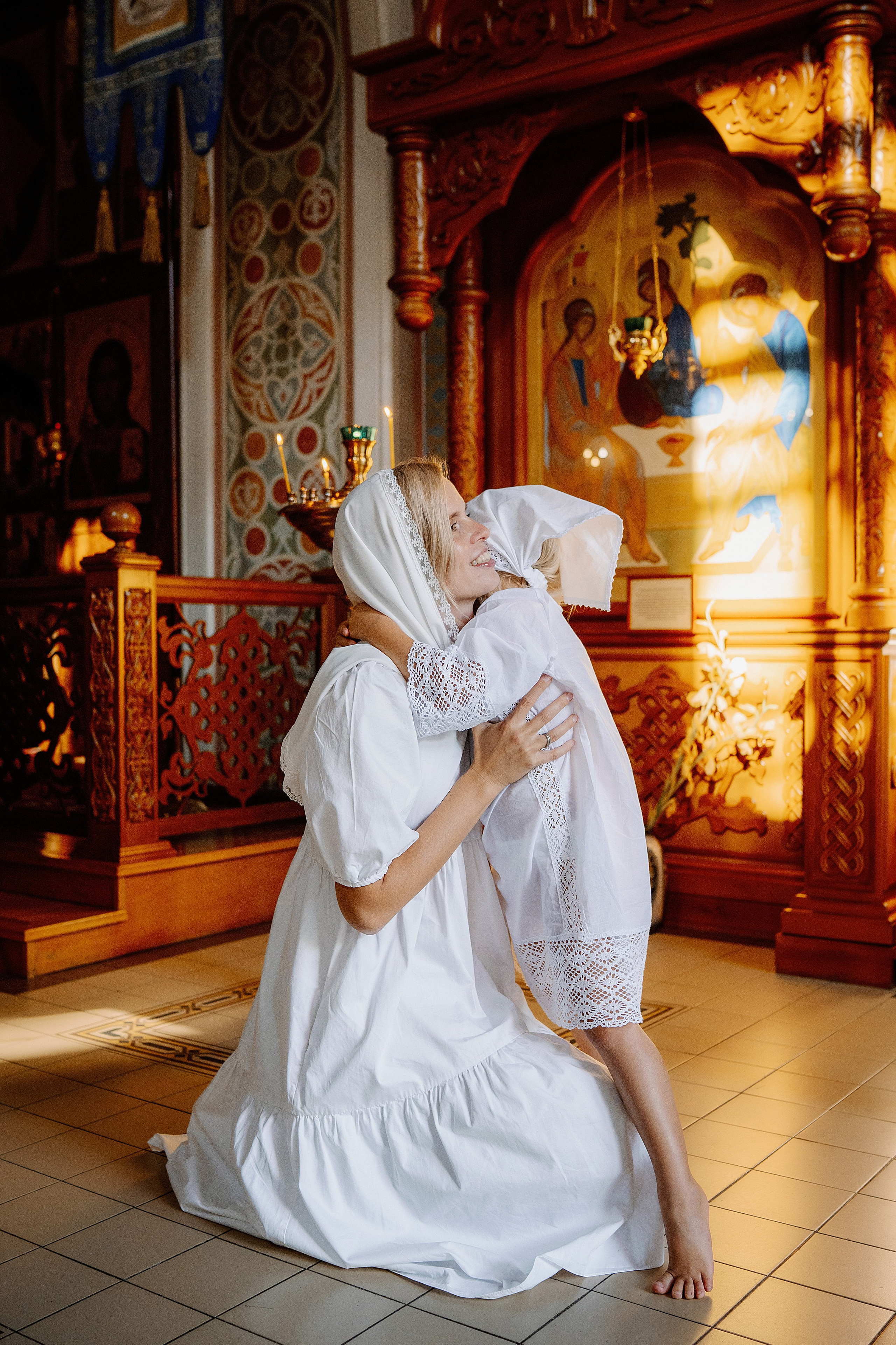 Крещение Евы. Фотограф на Крещение и Венчание в Красноярске Рамазанова Юлия