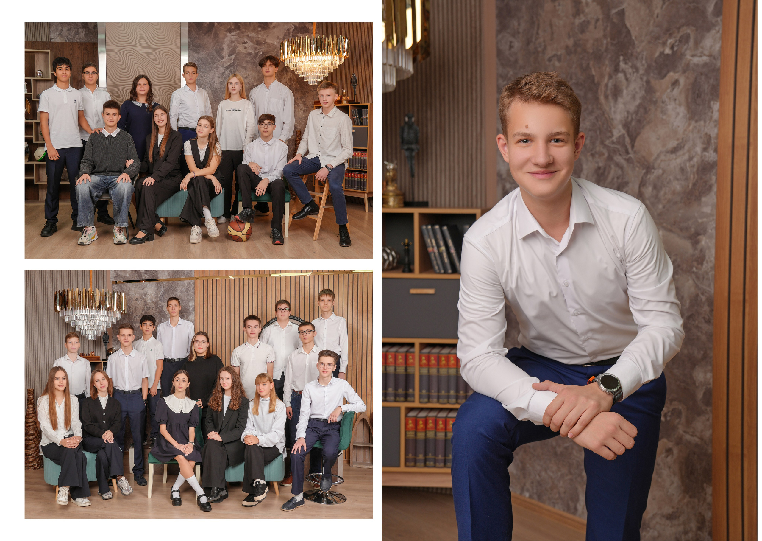 ШКОЛА 2 — 9 «А» класс. Красивый выпускной альбом в Краснодаре