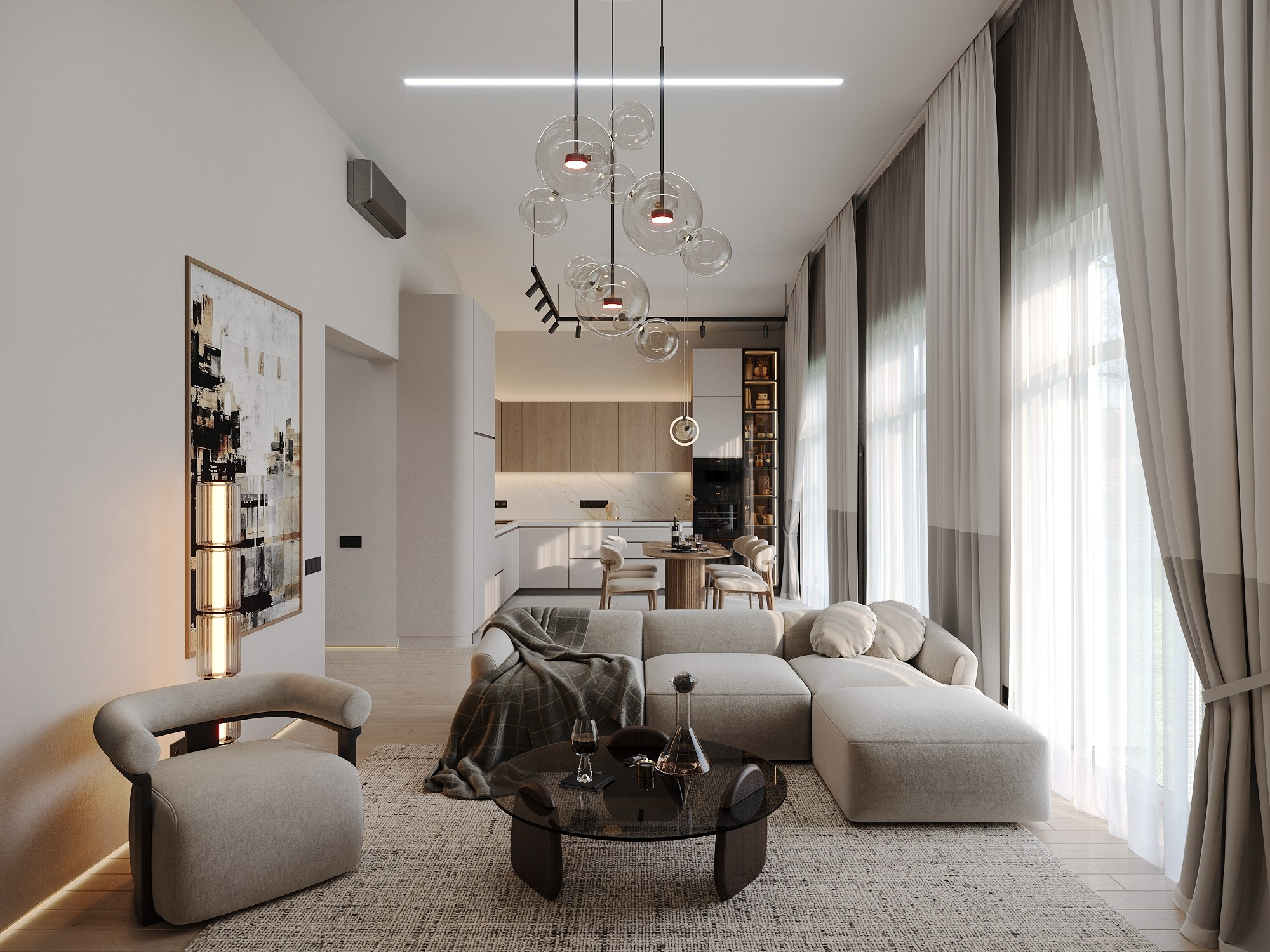 Пос. Европейский 2, 142 м². БК студия дизайна интерьера