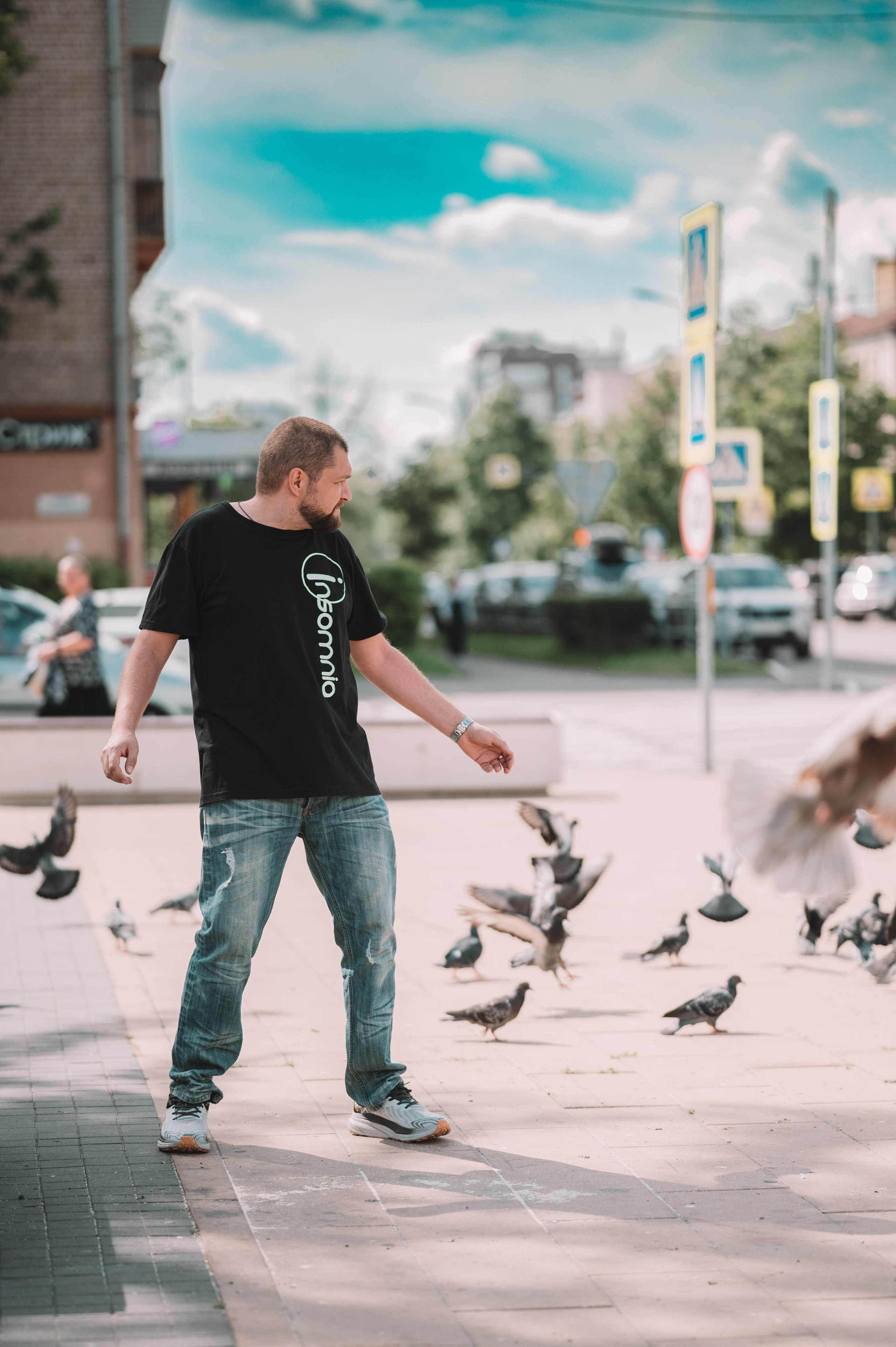 Прогулка с Андреем. Семейный и детский фотограф в Королеве, Москве и Московской области Строева Анастасия