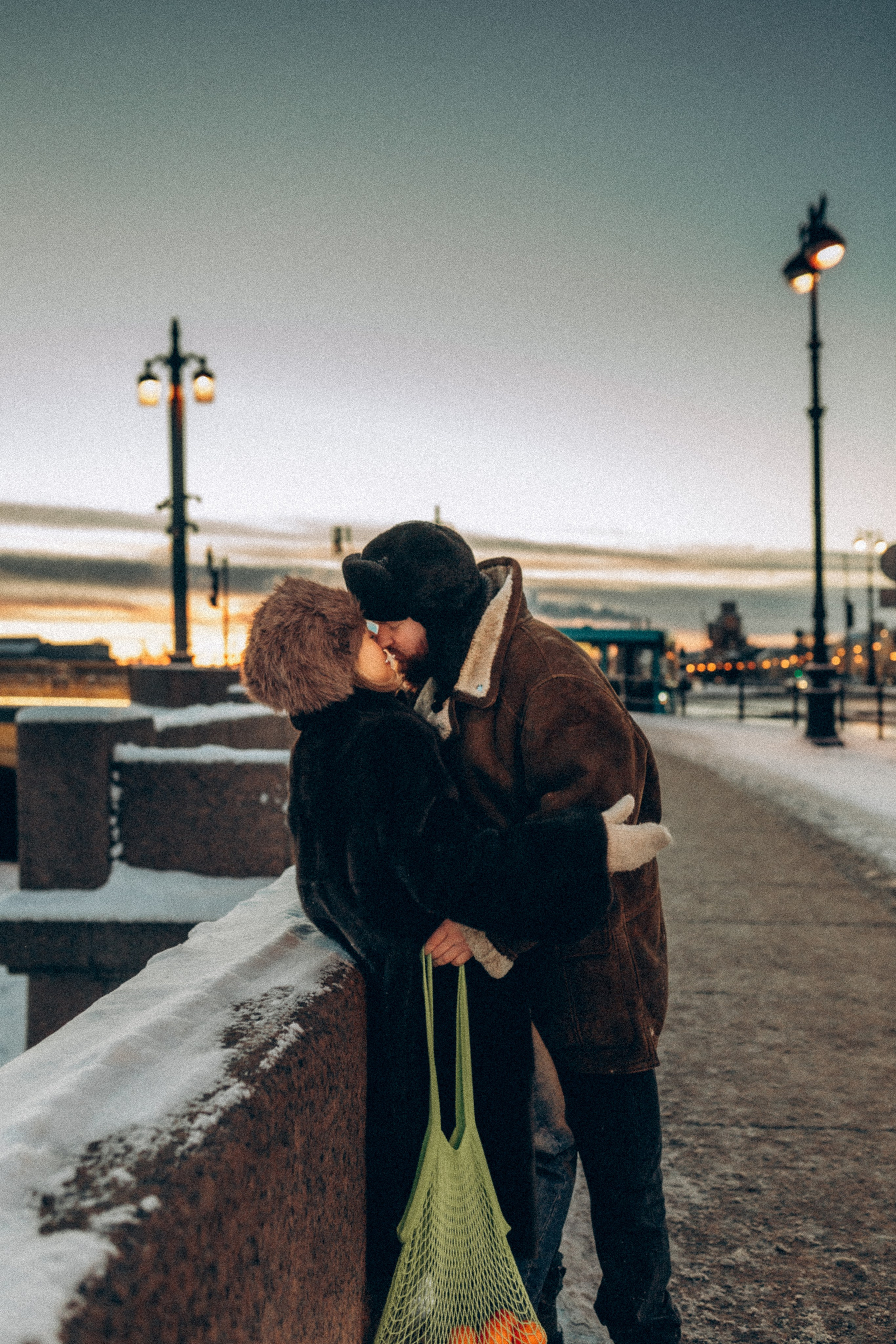 LoveStory зимняя. Фотограф Санкт-Петербург Князева Елизавета