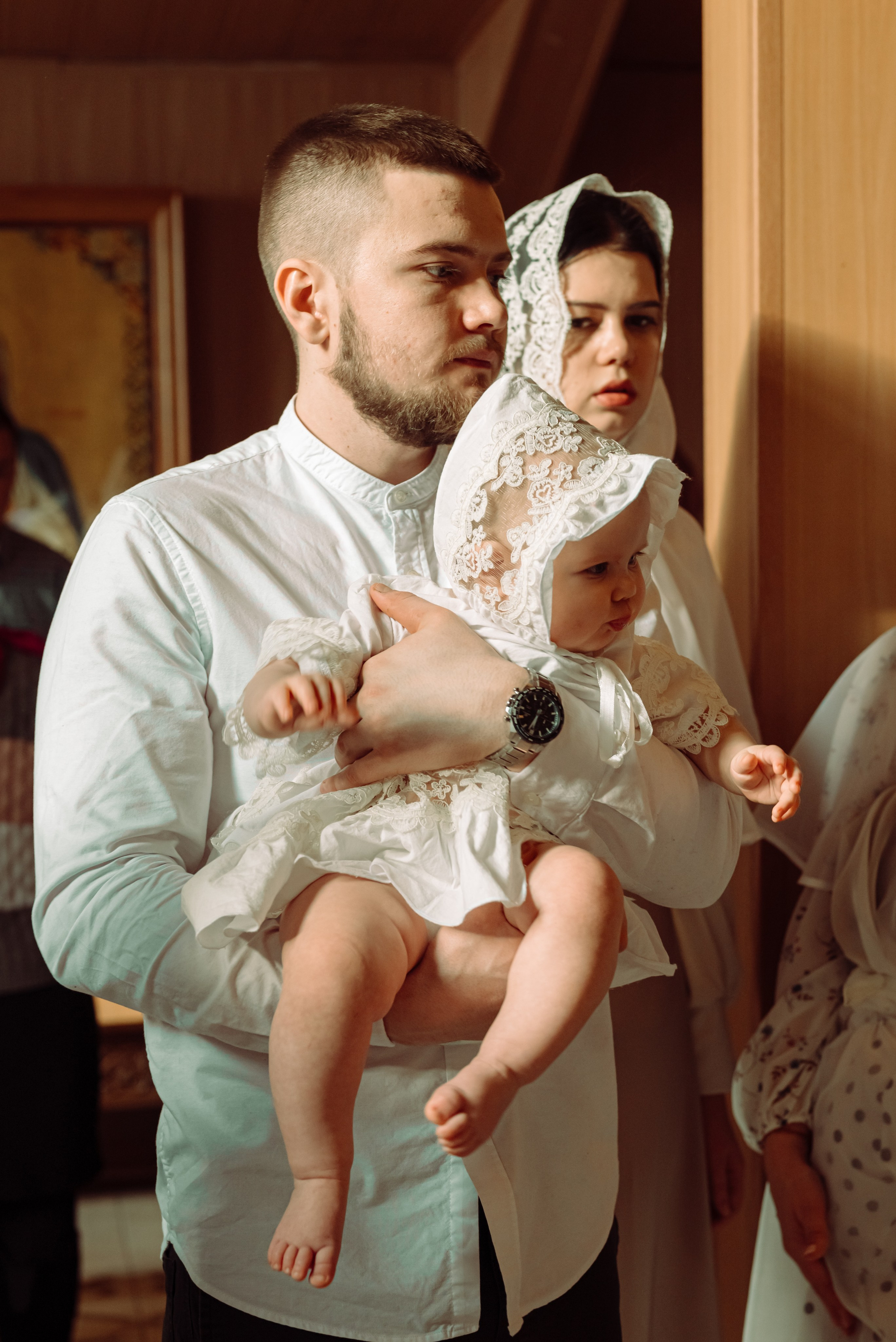 Крещение Амелии. Фотограф новорожденных в Норильске Виктория Шагалиева