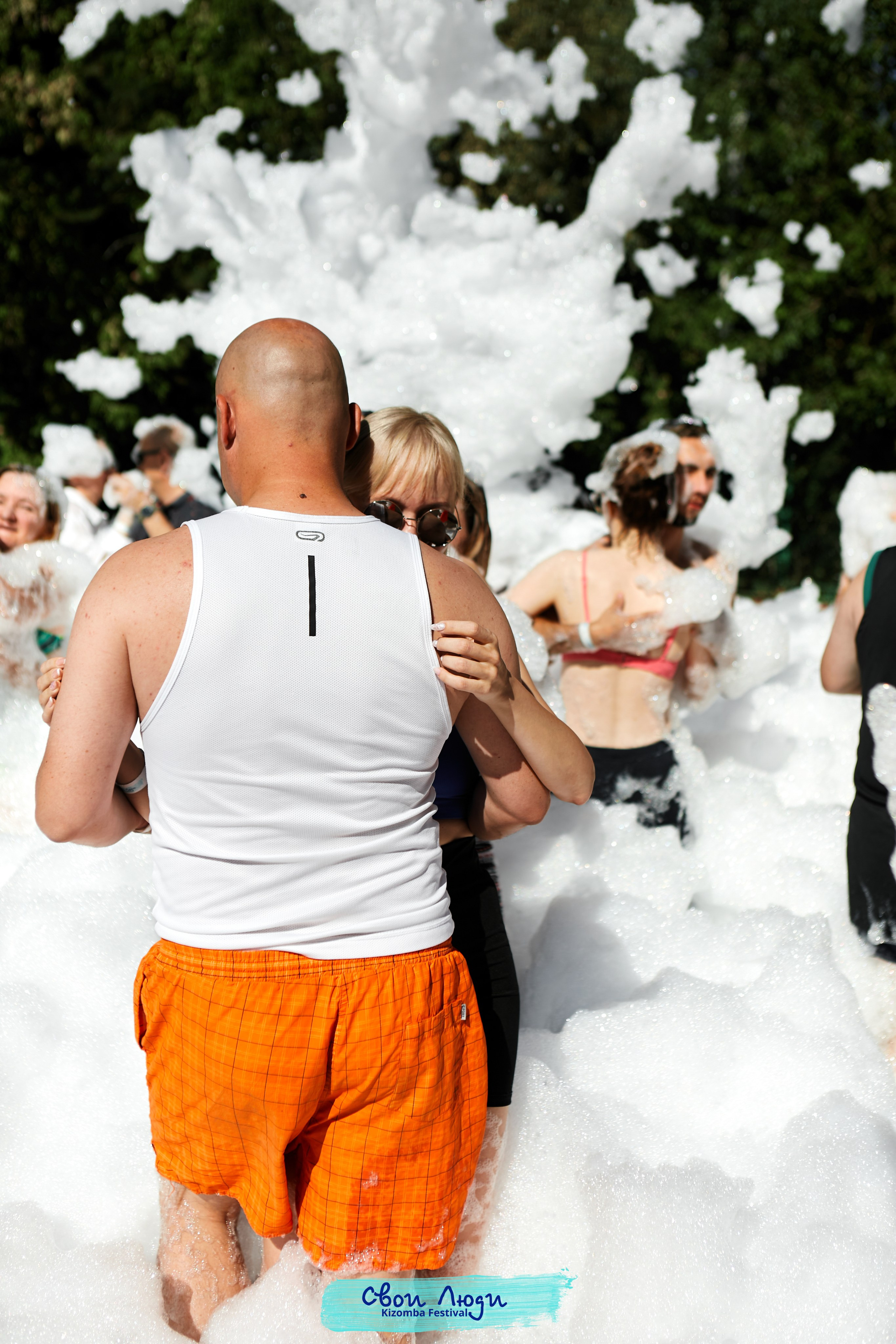 Foam party. Свадебный фотограф