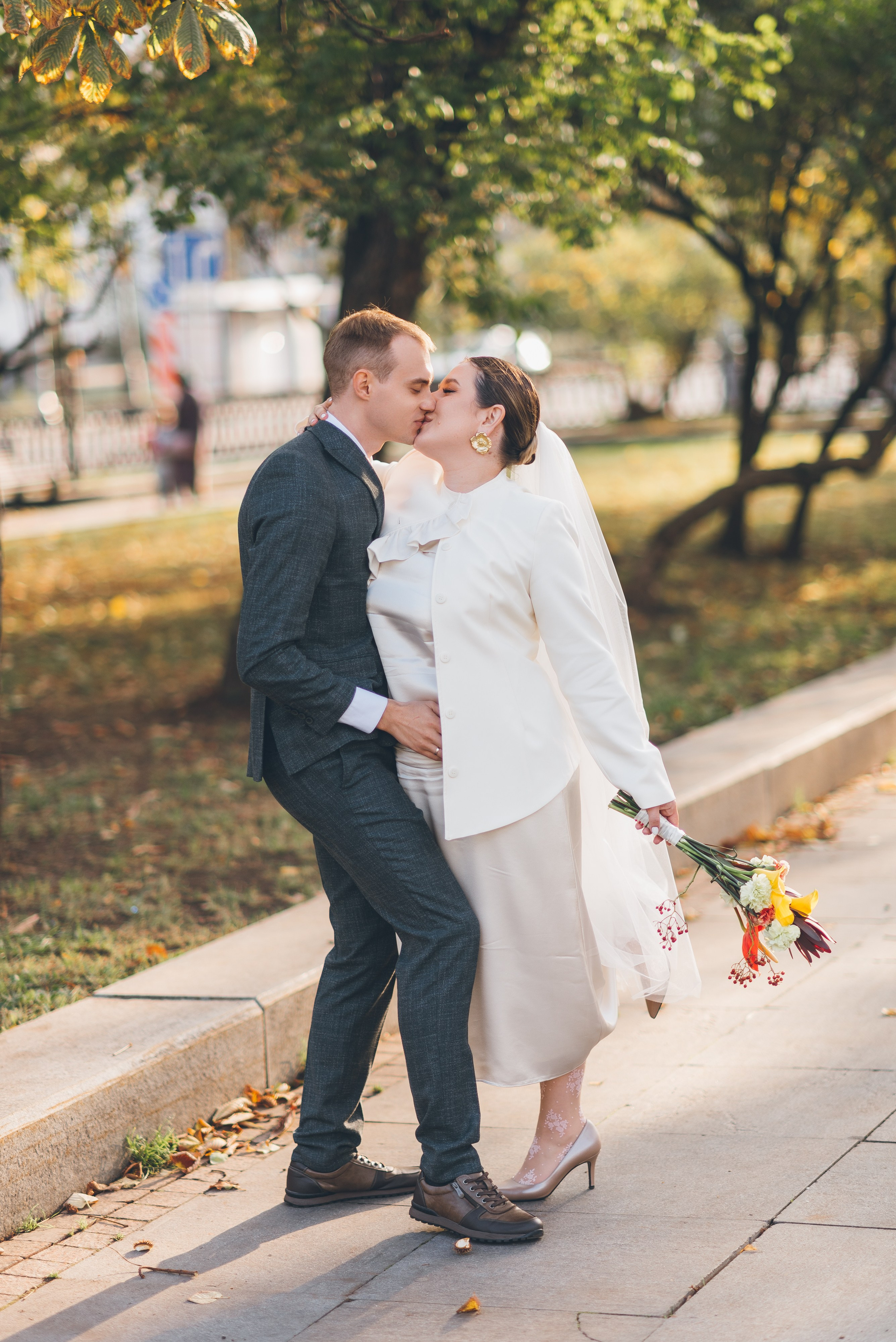 Вадим и Марина. Свадебный фотограф в Москве Лиза Бужинская
