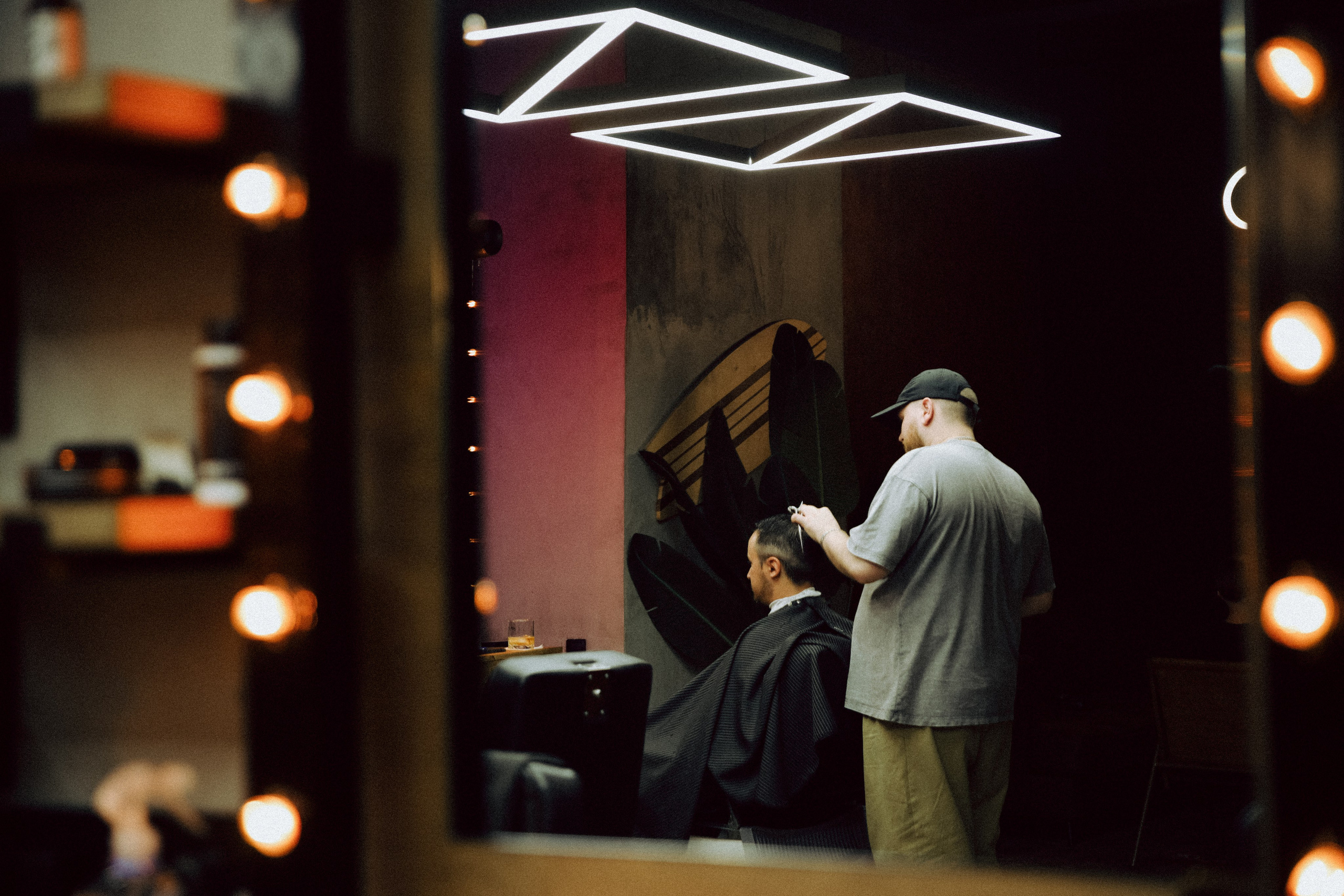 Съемка для барбершопа. Анна Таркина