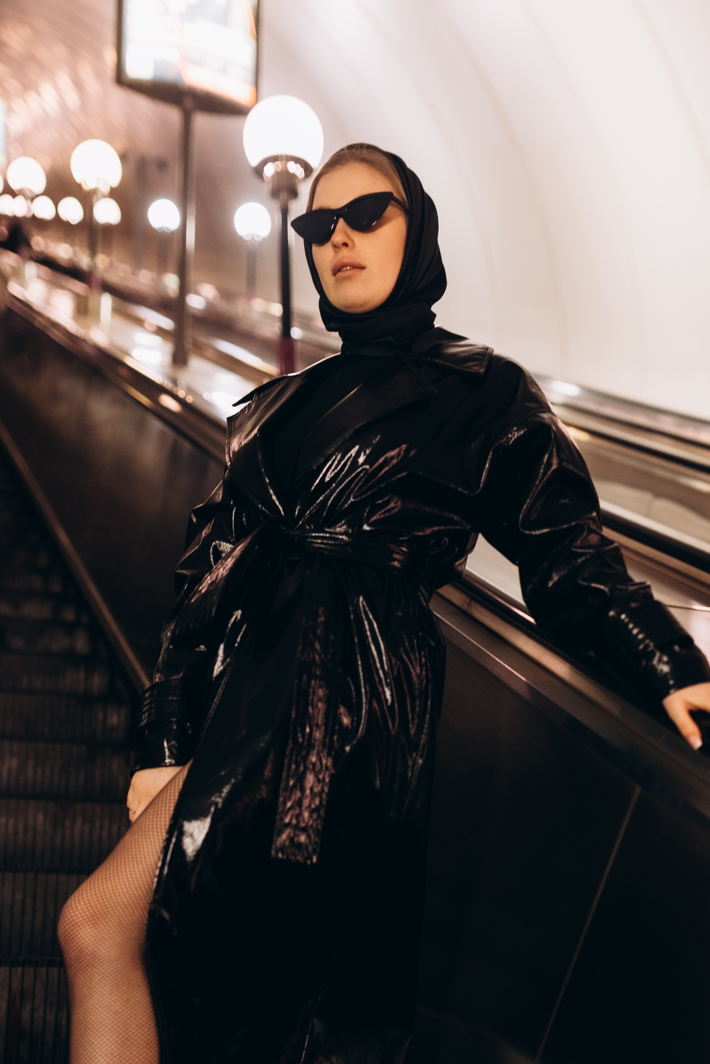 Наташа и парковка. Фотограф Артем Бросов в Санкт-Петербурге и Дубае