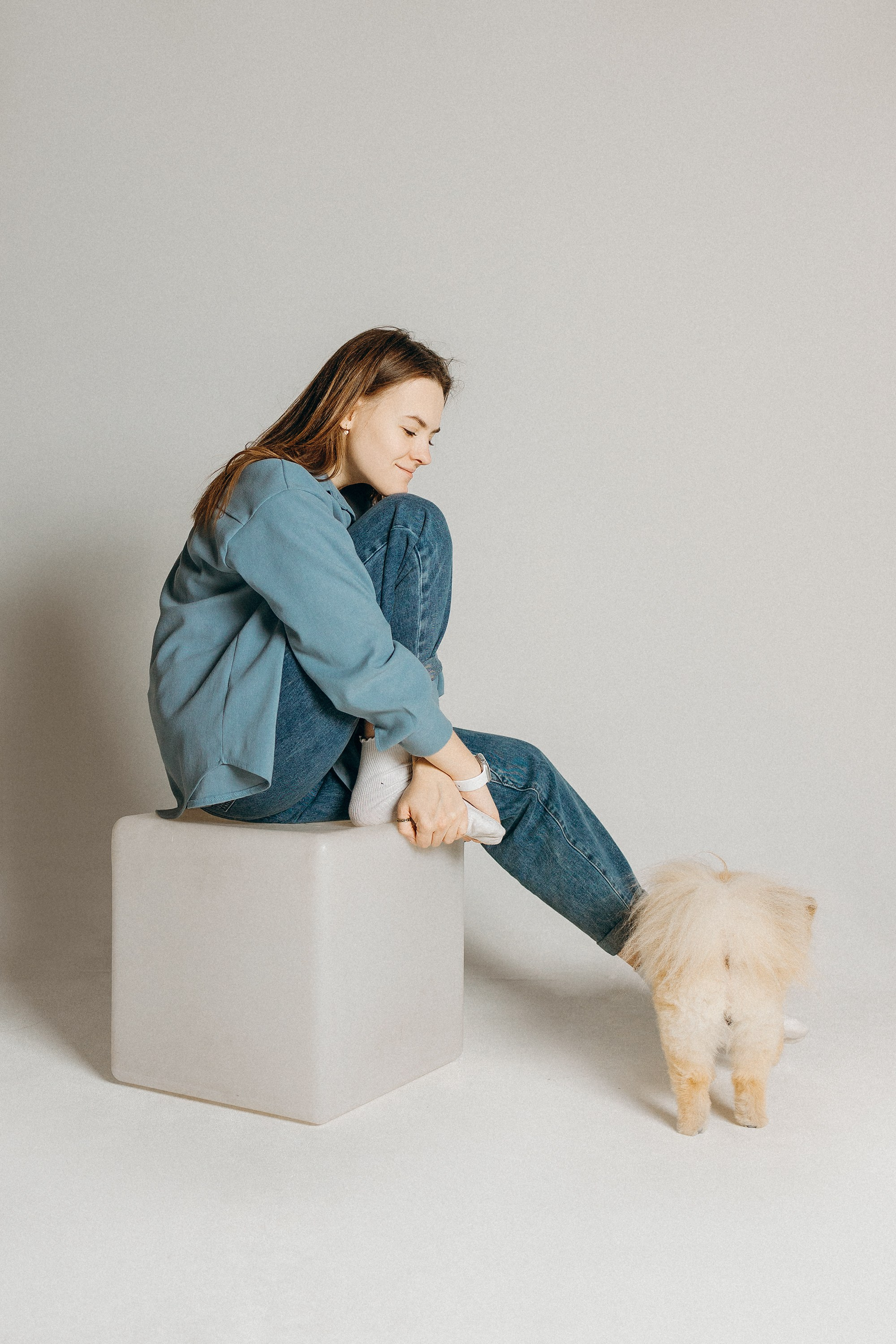 Индивидуальная фотосессия Лизы. Фотограф. Фотограф-анималист. Москва