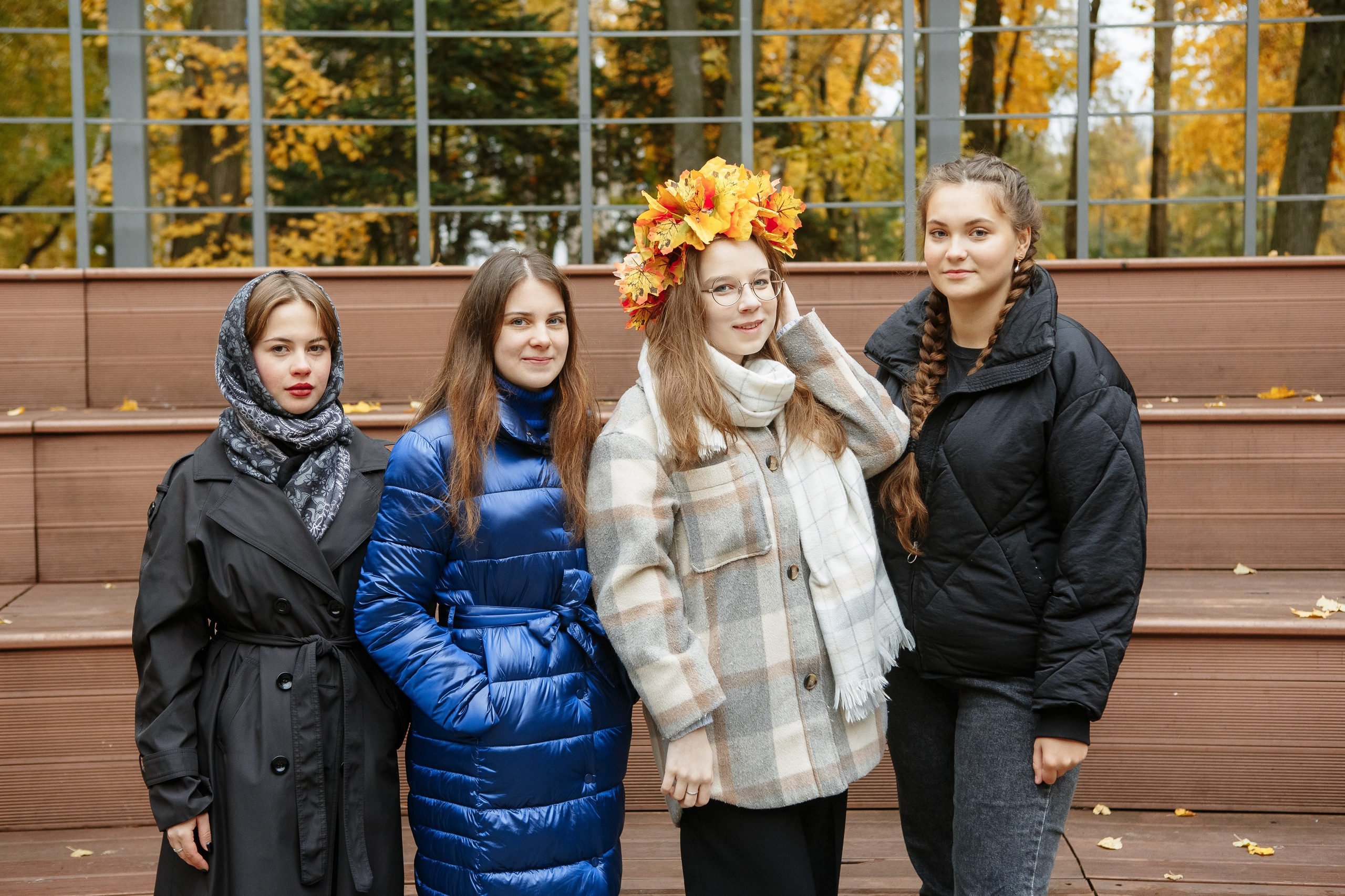 Осень Гимназия 12 11 В 2023 г. Свадебный и портретный Фотограф в Липецке Дмитрий Котюков