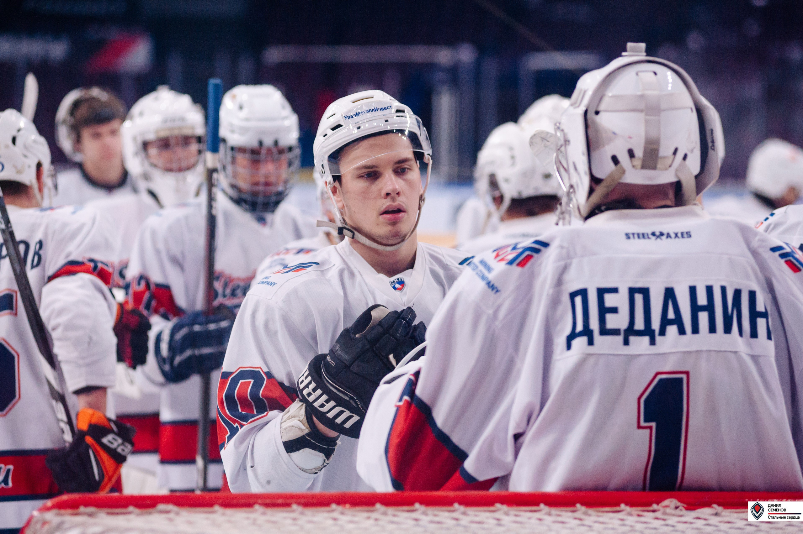 Чемпионат СХЛ. Стальные сердца — Газовик. Фотограф Магнитогорск Данил Семенов