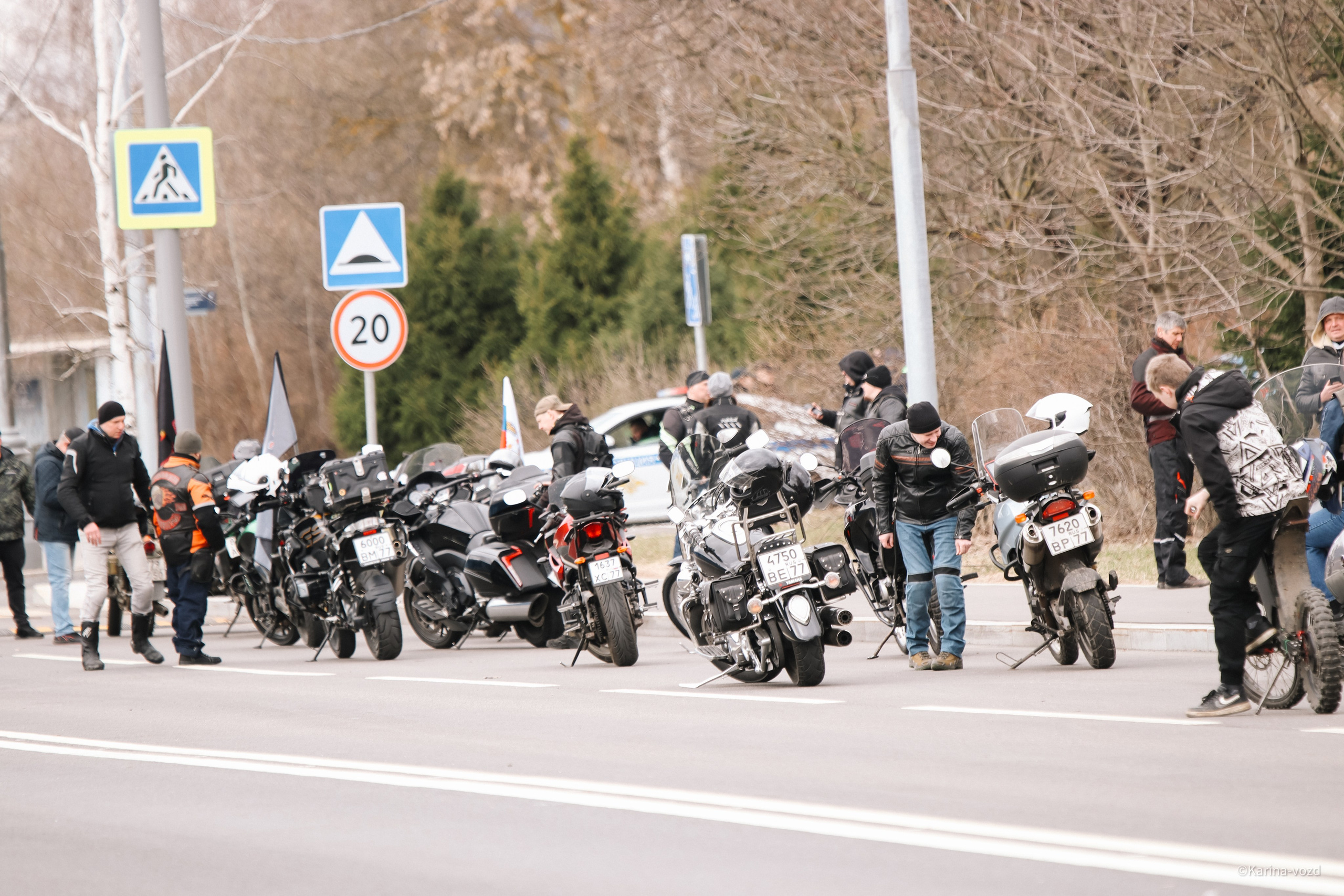 Открытие мотосезона 2025 Зеленоград. Репортажный фотограф в Москве и Зеленограде Karina-vozd