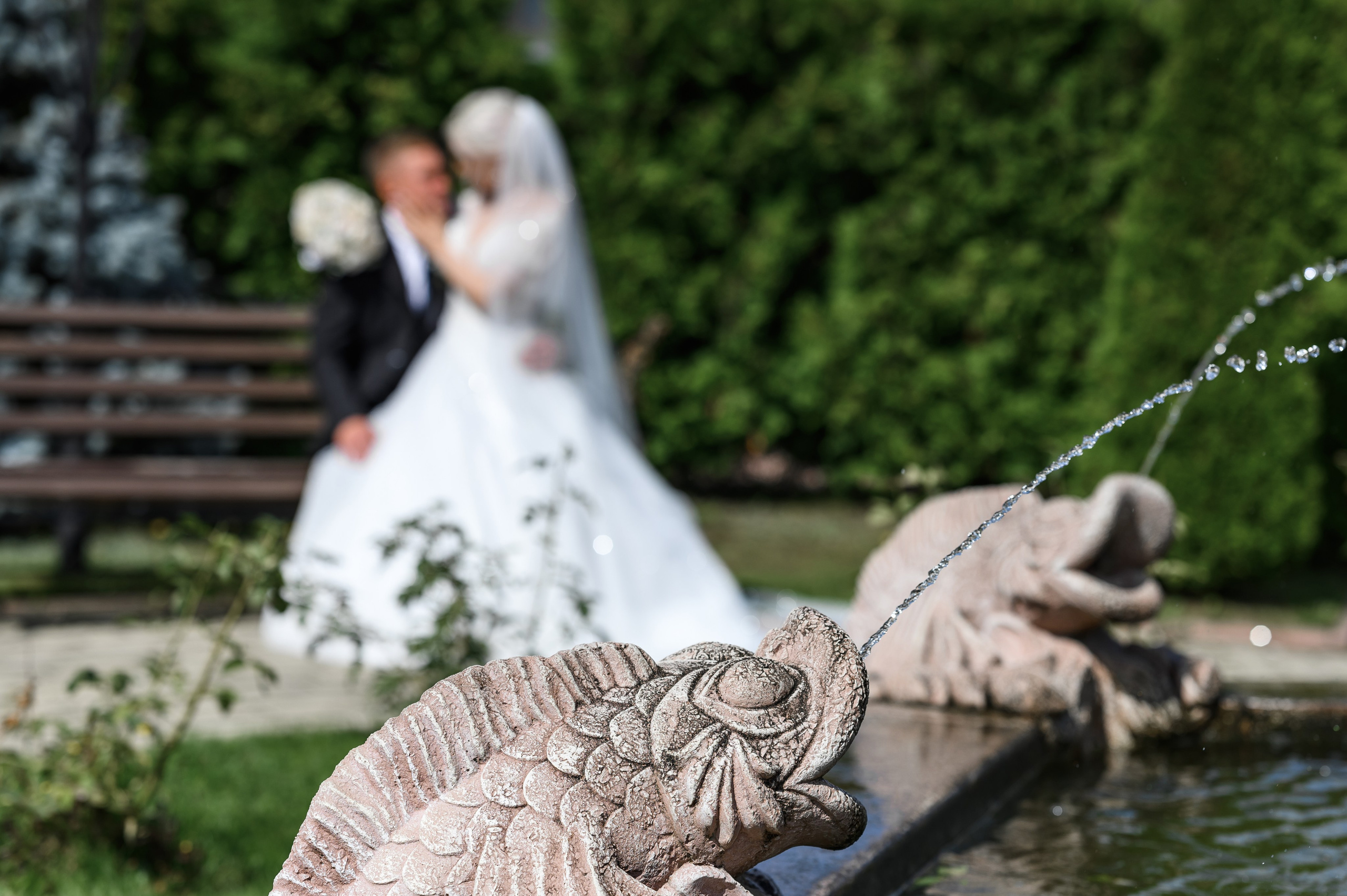 Свадебная фотосессия гостиничный комплекс Бережки Холл. Свадебный фотограф Москва Юрий Кульман