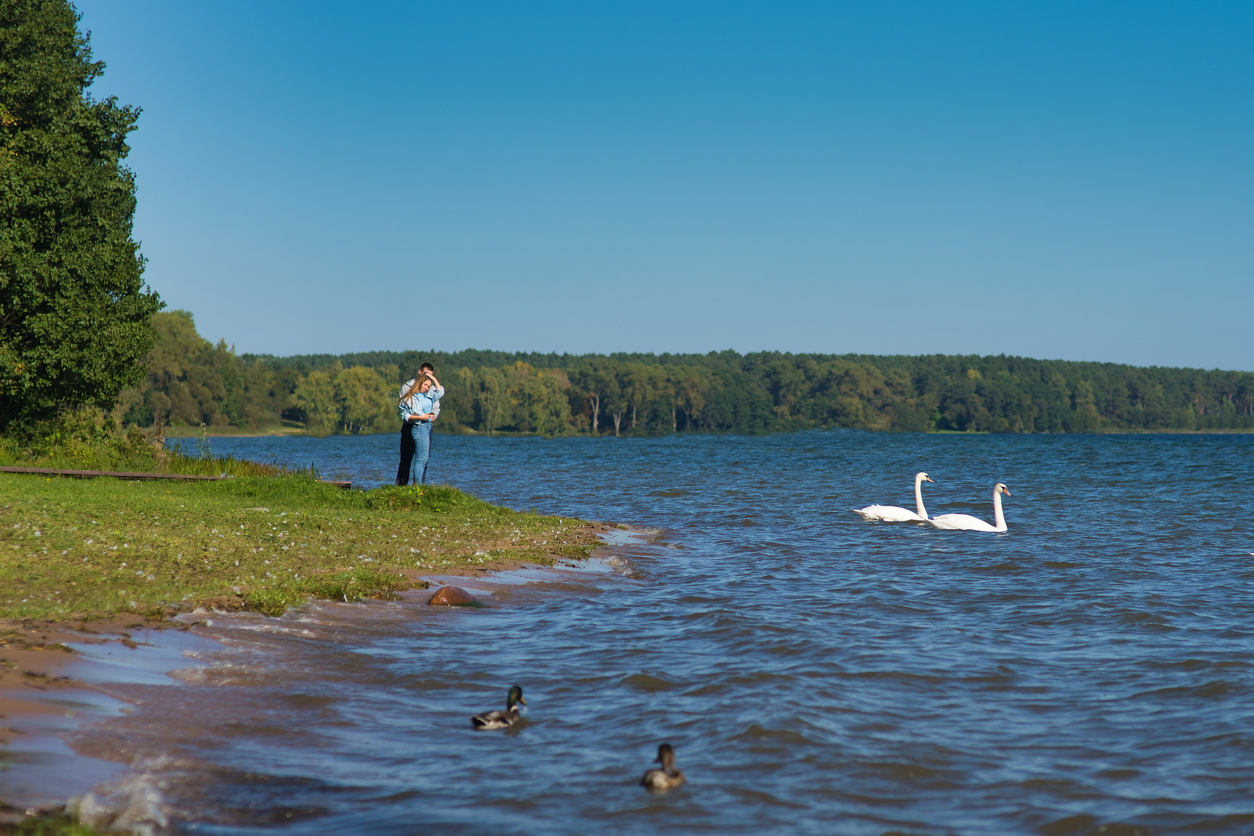 На озере Нарочь. Белоруссия