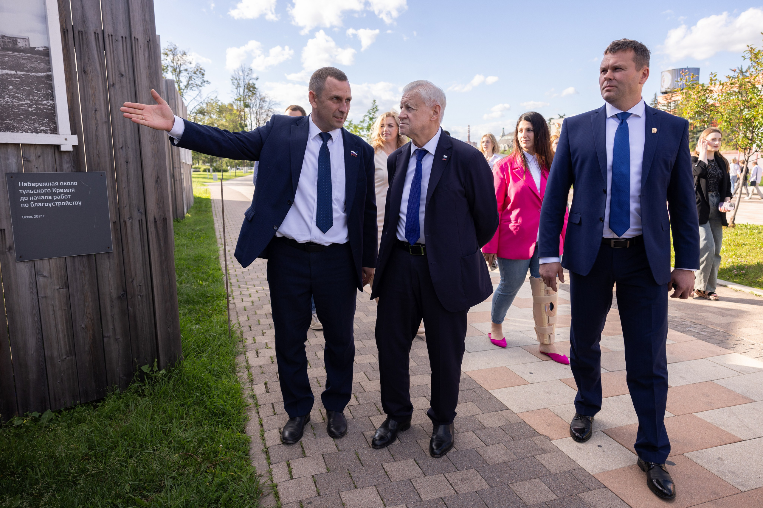 Миронов С. М. — Справедливая Россия. Посещение г. Тулы. Фотограф в Туле — Борисов Николай