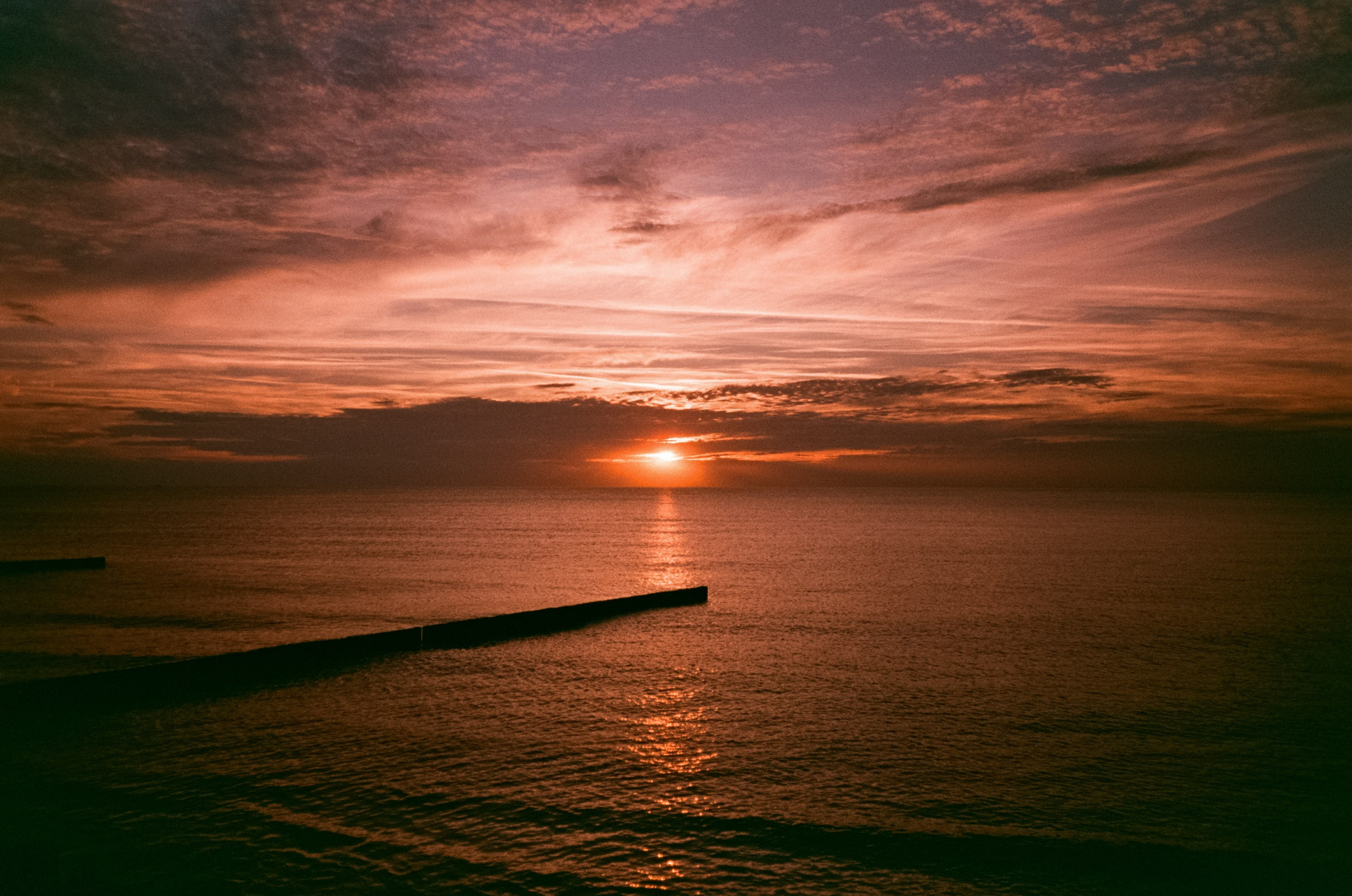 Закаты Зеленоградск, Светлогорск / Ricoh MF-1 / Konica Centuria 400