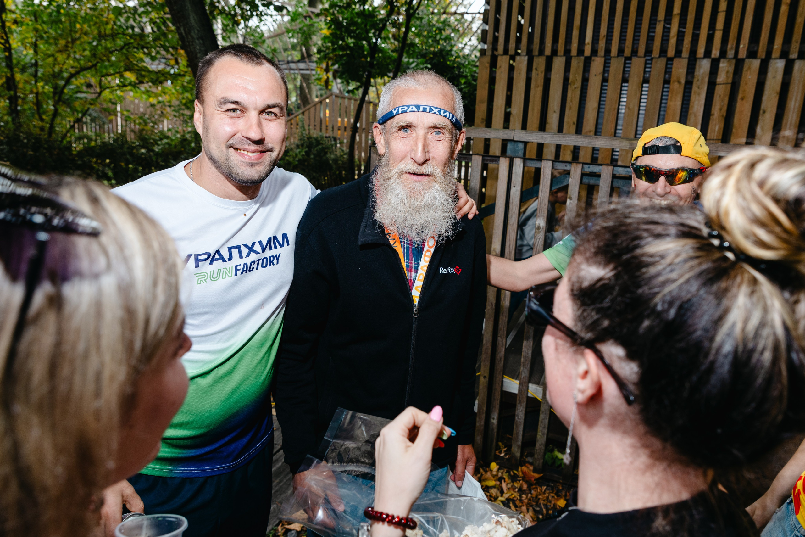 УRF на Московском Марафоне. Фотограф Иван Косарев