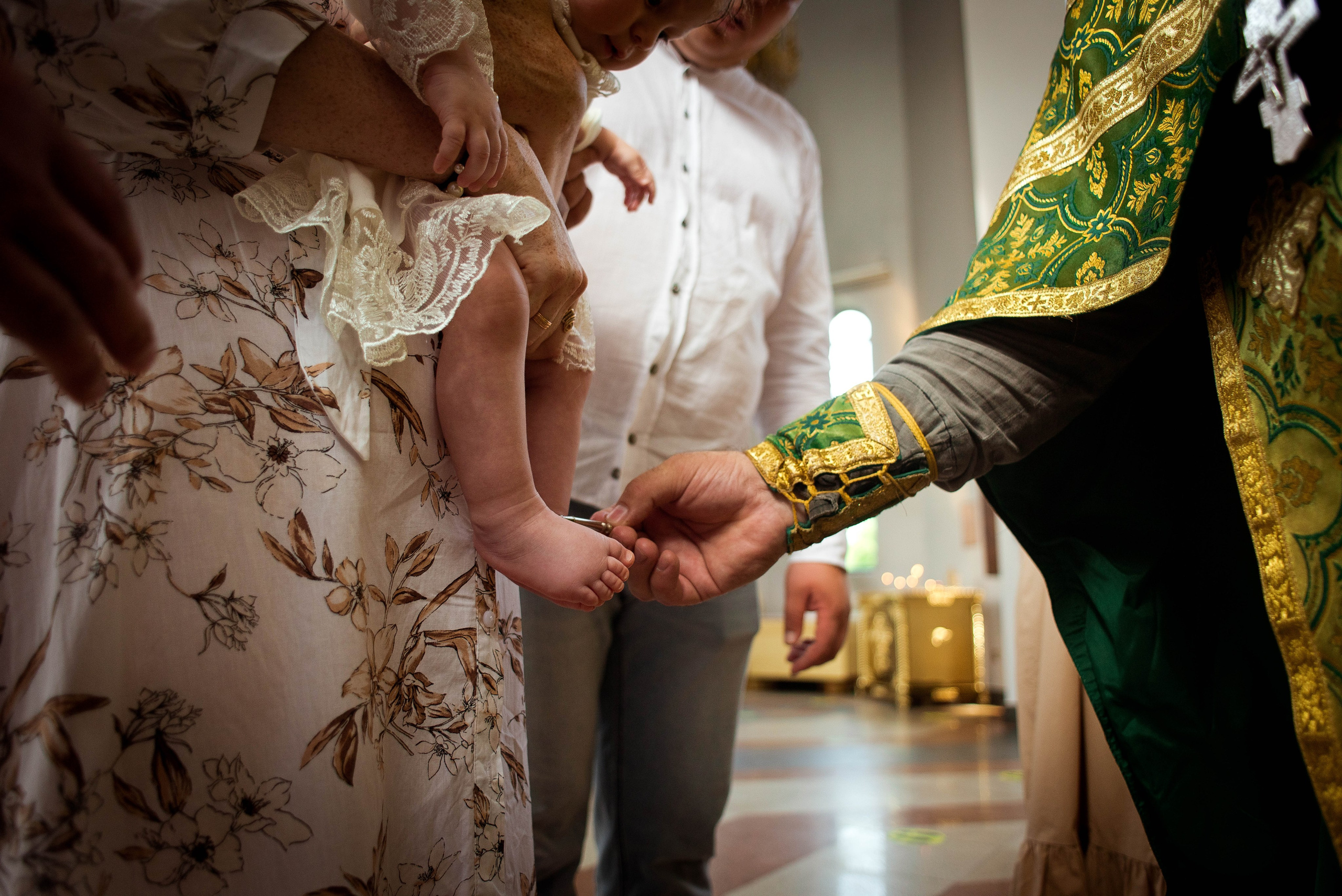Крещение Варвары. Свадебный и семейный фотограф Яна Стражева. Волгоград, Москва
