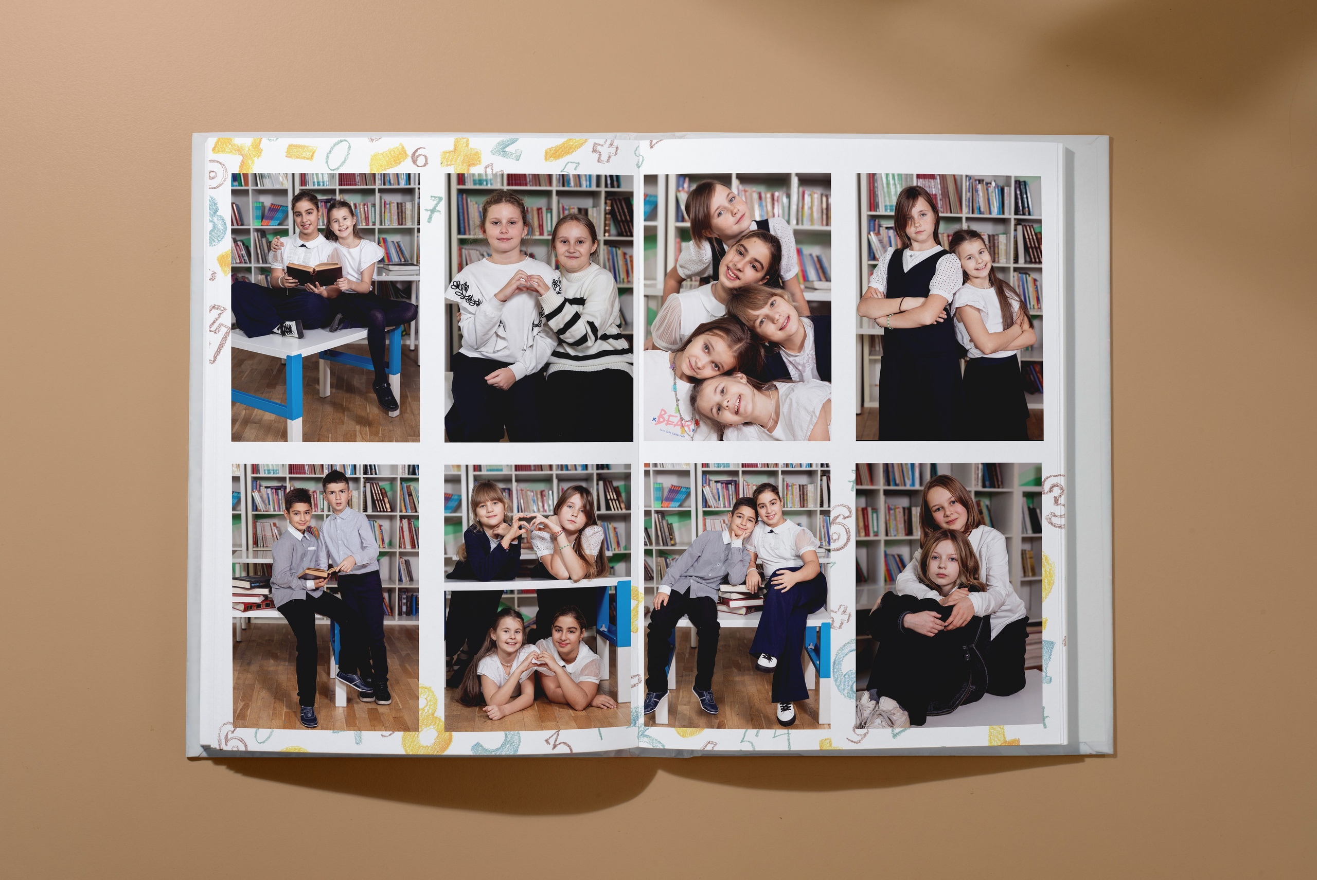 Альбом на 10 разворотов нач шк. Семейный, детский и школьный фотограф в Москве Рудницкая Анна