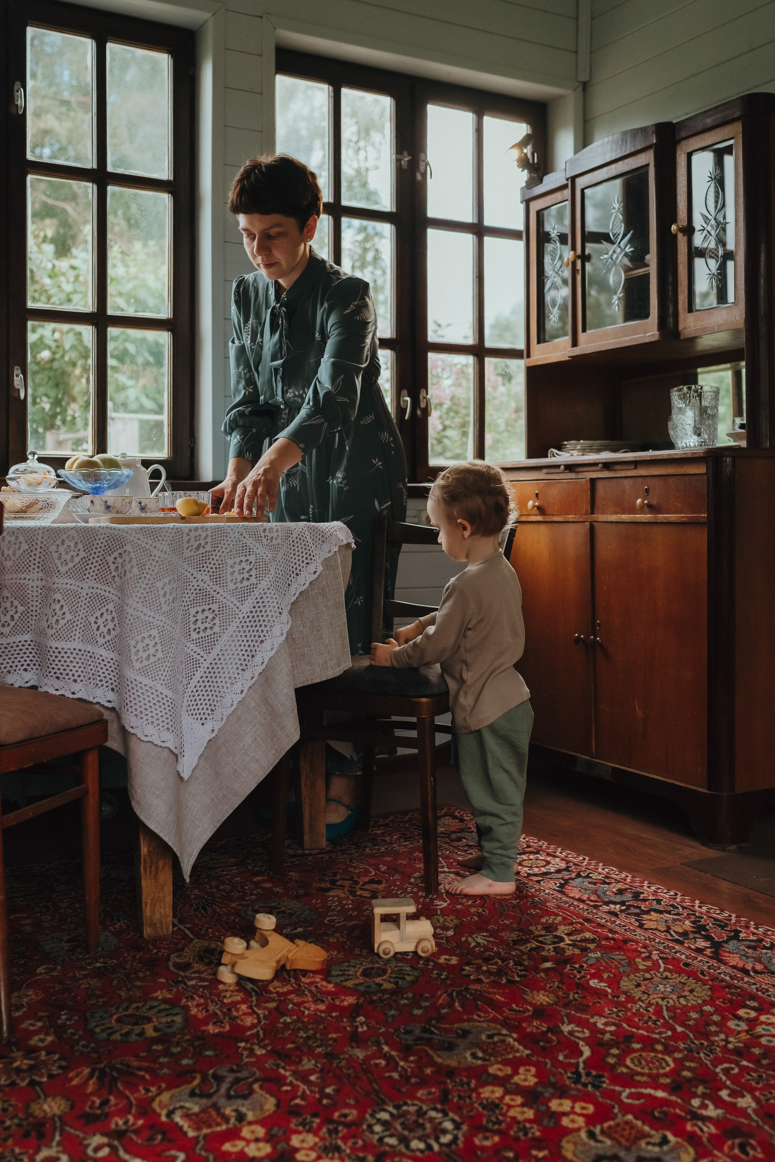 Домашняя фотосессия на даче у Надежды