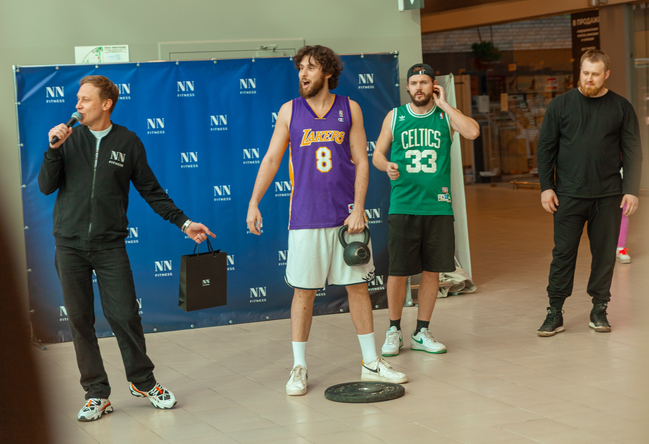 День рождения фитнес зала NN fitnes. Фотограф Тюмень