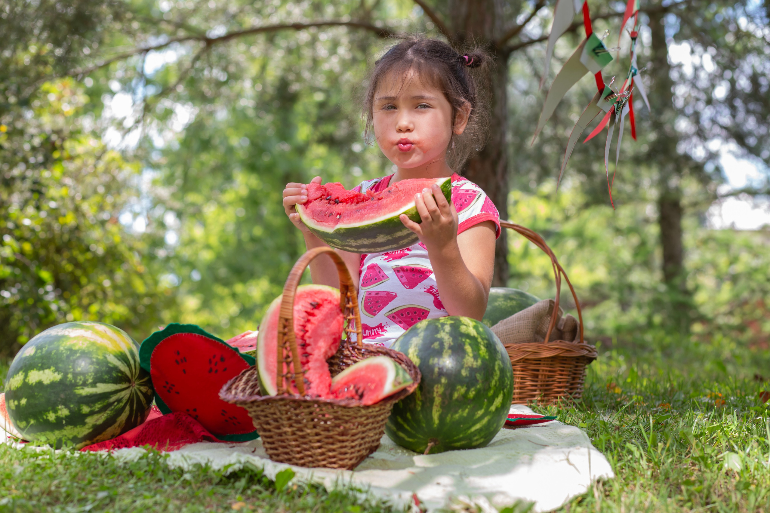 Арбузный фотодень в Жк Красногорский. Семейный и детский фотограф в Москве и МО — Александра