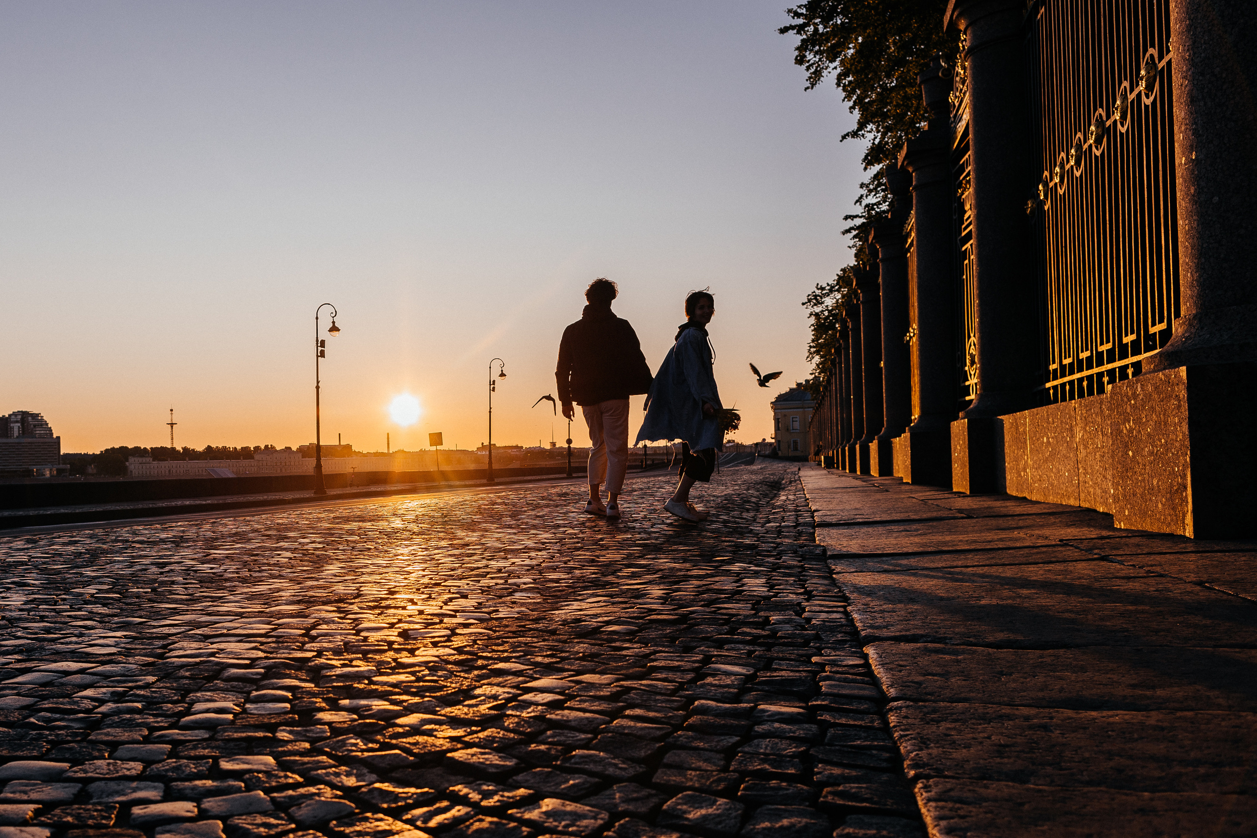 Рассвет Дарьи и Руслана. Свадебный фотограф в Санкт-Петербурге Алексеев Сергей
