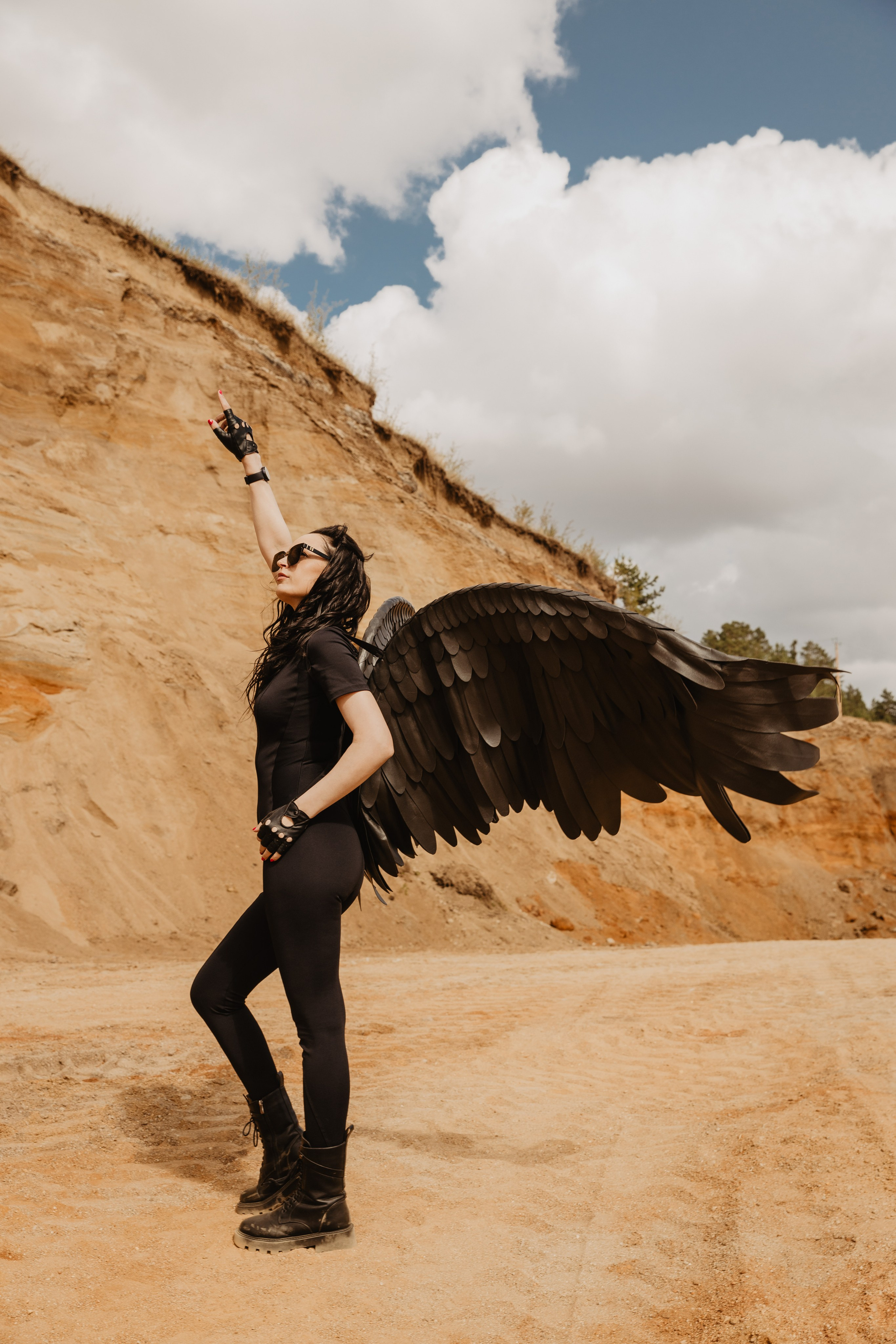 Галя. С крыльями и дымом. Семейный фотограф в Чите Татьяна Фирсова