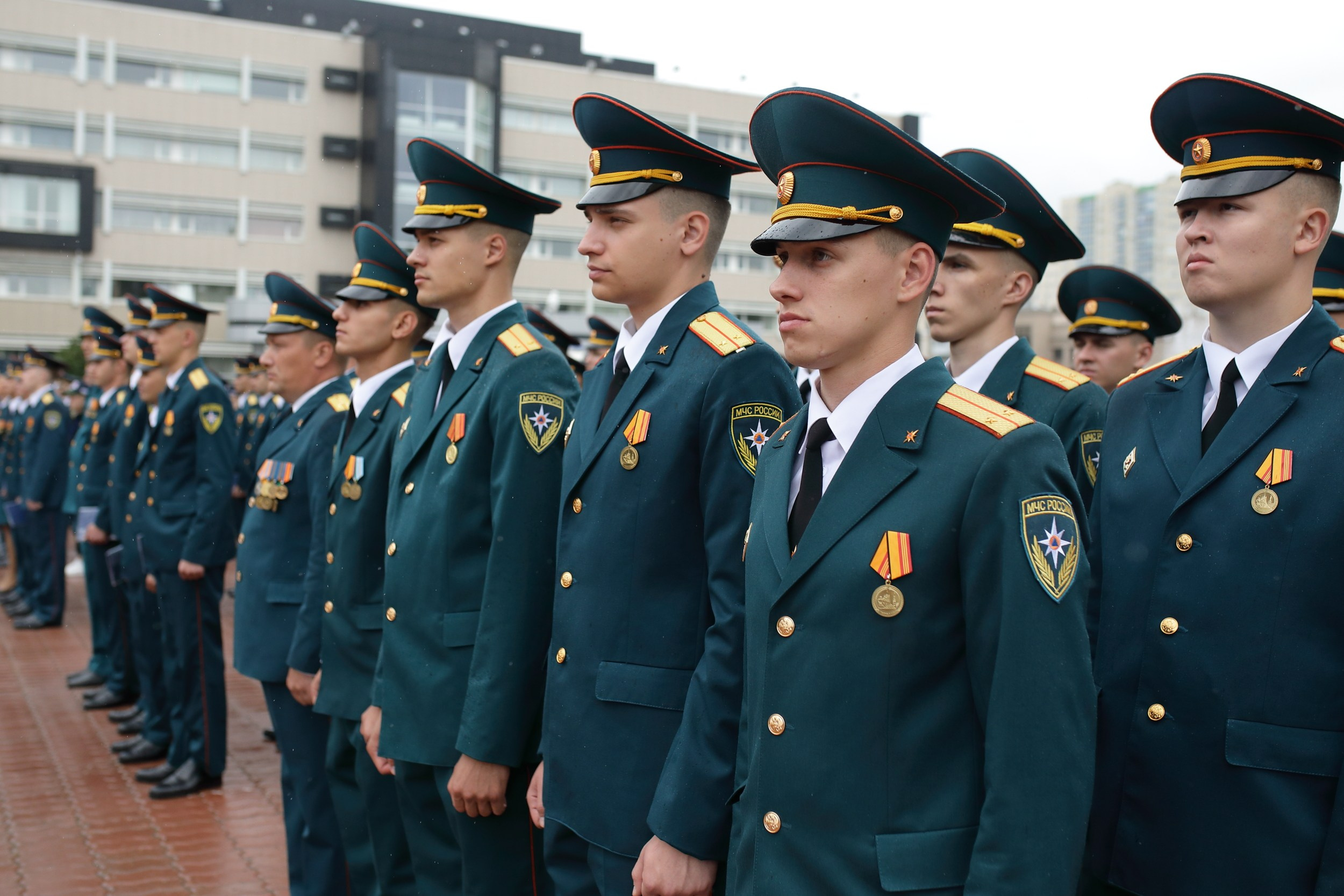 Выпуск Уральского института ГПС МЧС России