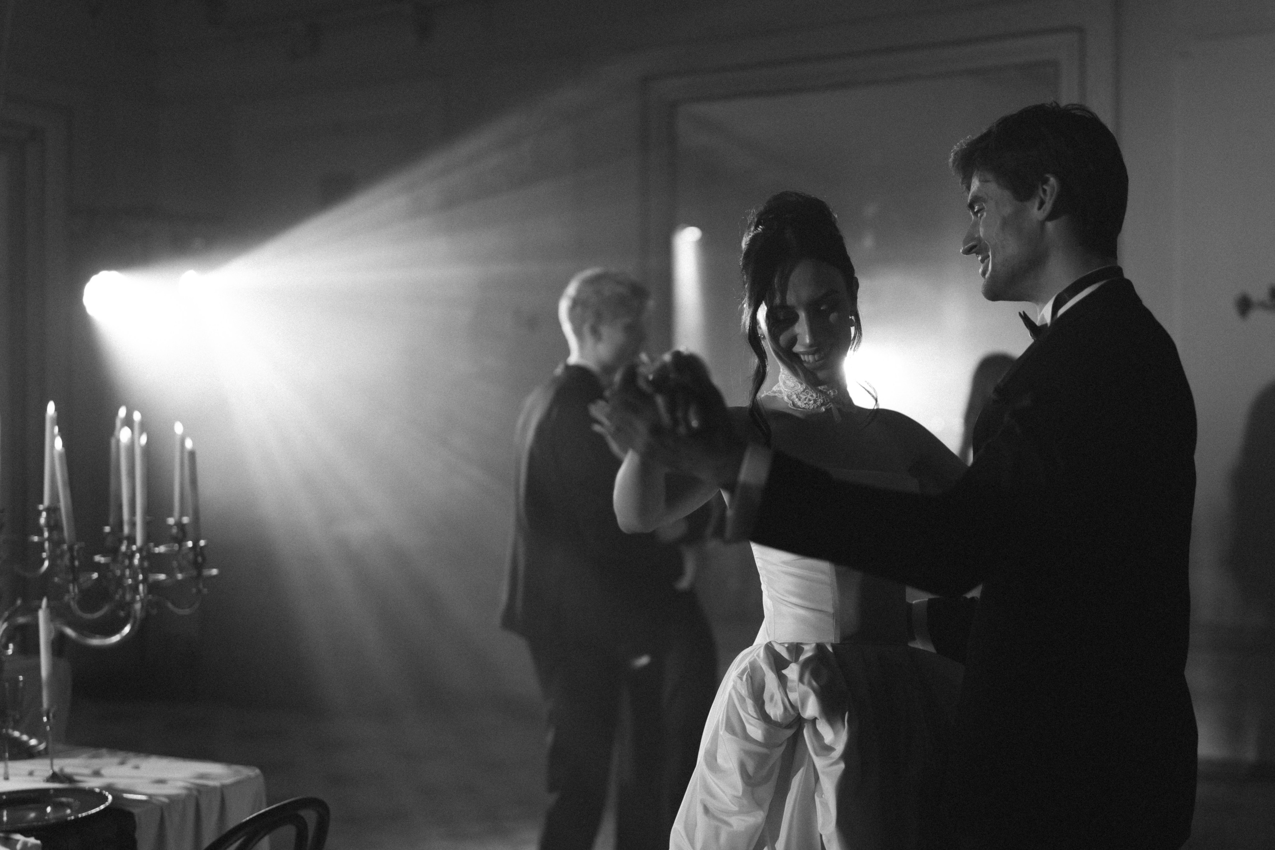 Ужин при свечах. Свадебный и репортажный фотограф Москва