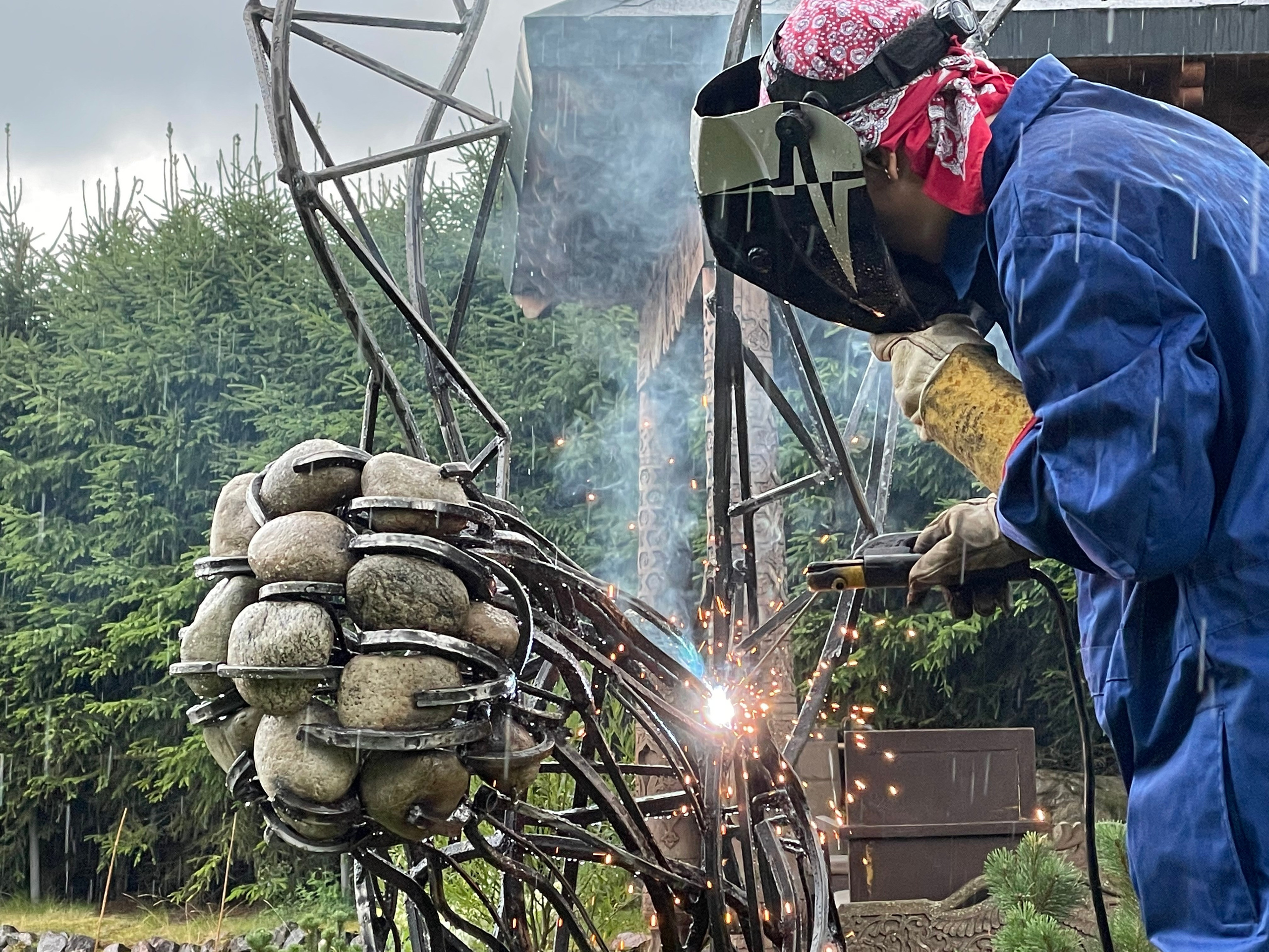 Страж / guard_ 2021. Художник — скульптор Антонина Фатхуллина