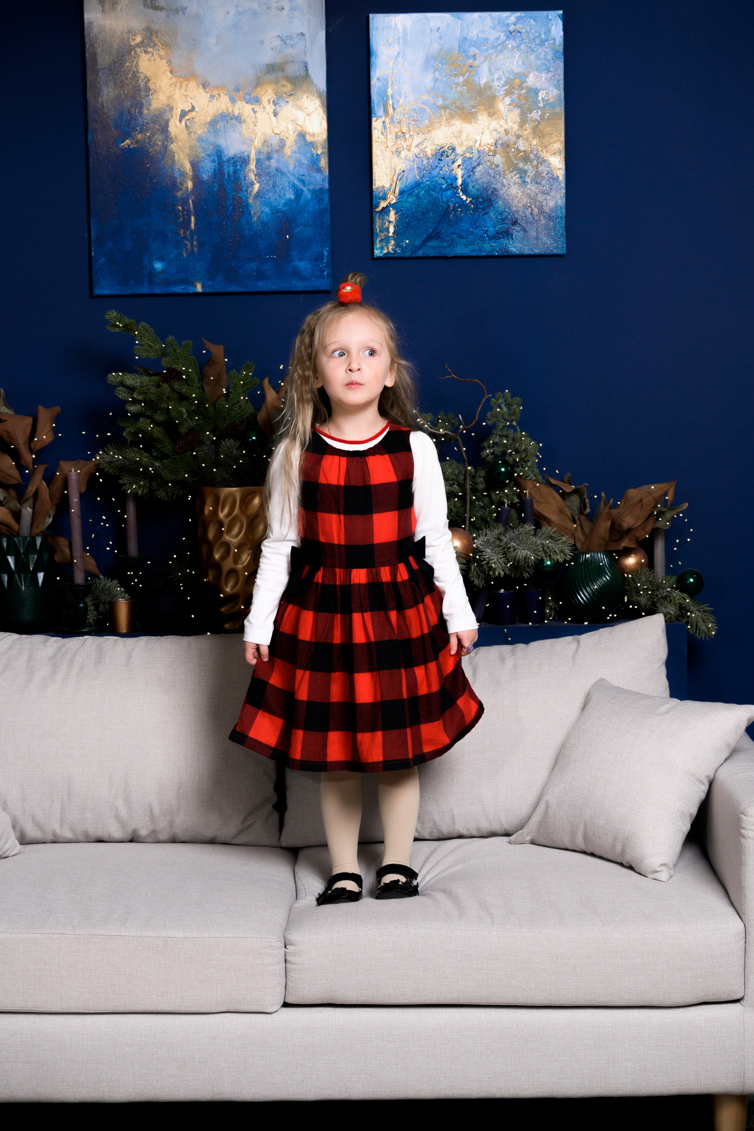 Olya and the family. Fotograf Dmitrii Donets