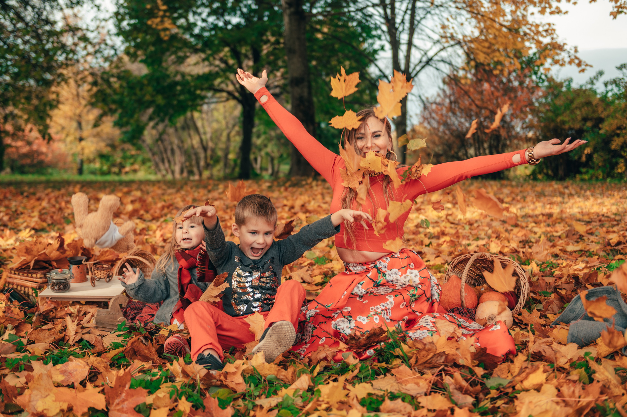 Яркая осень. Свадебный и семейный фотограф София Невская