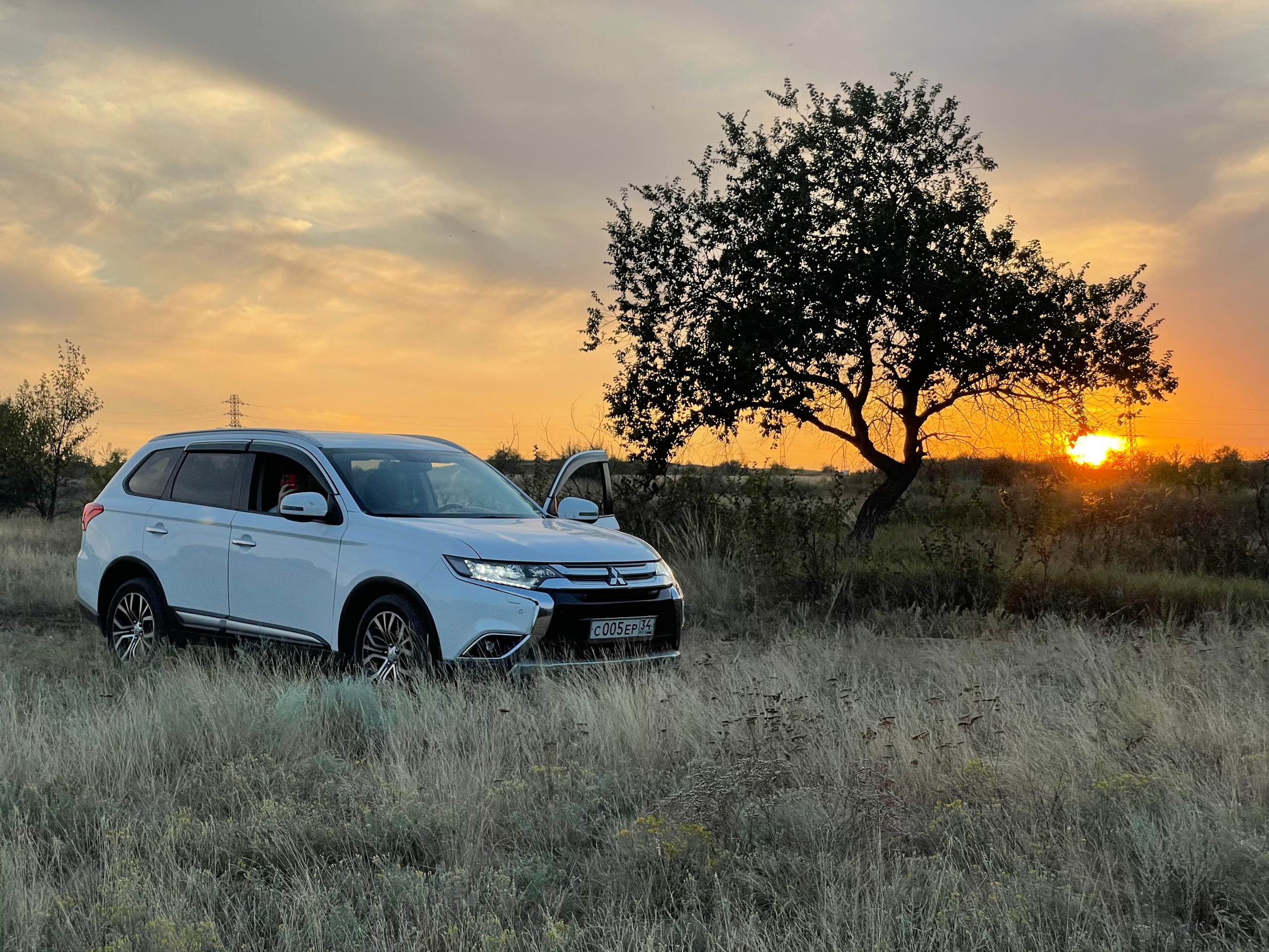 10 704 Степь, дерево, авто. ВИЗУАЛЬНЫЕ И ЗВУКОВЫЕ РЕШЕНИЯ ДЛЯ БИЗНЕСА И СЪЁМОК ТЕЛЕТЕЛА