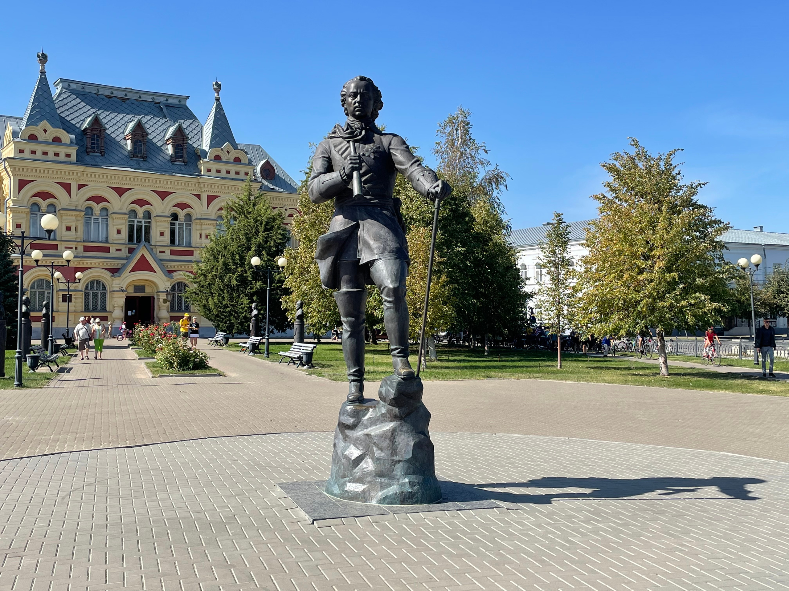 21 103 Памятник Петру I. ВИЗУАЛЬНЫЕ И ЗВУКОВЫЕ РЕШЕНИЯ ДЛЯ БИЗНЕСА И СЪЁМОК ТЕЛЕТЕЛА