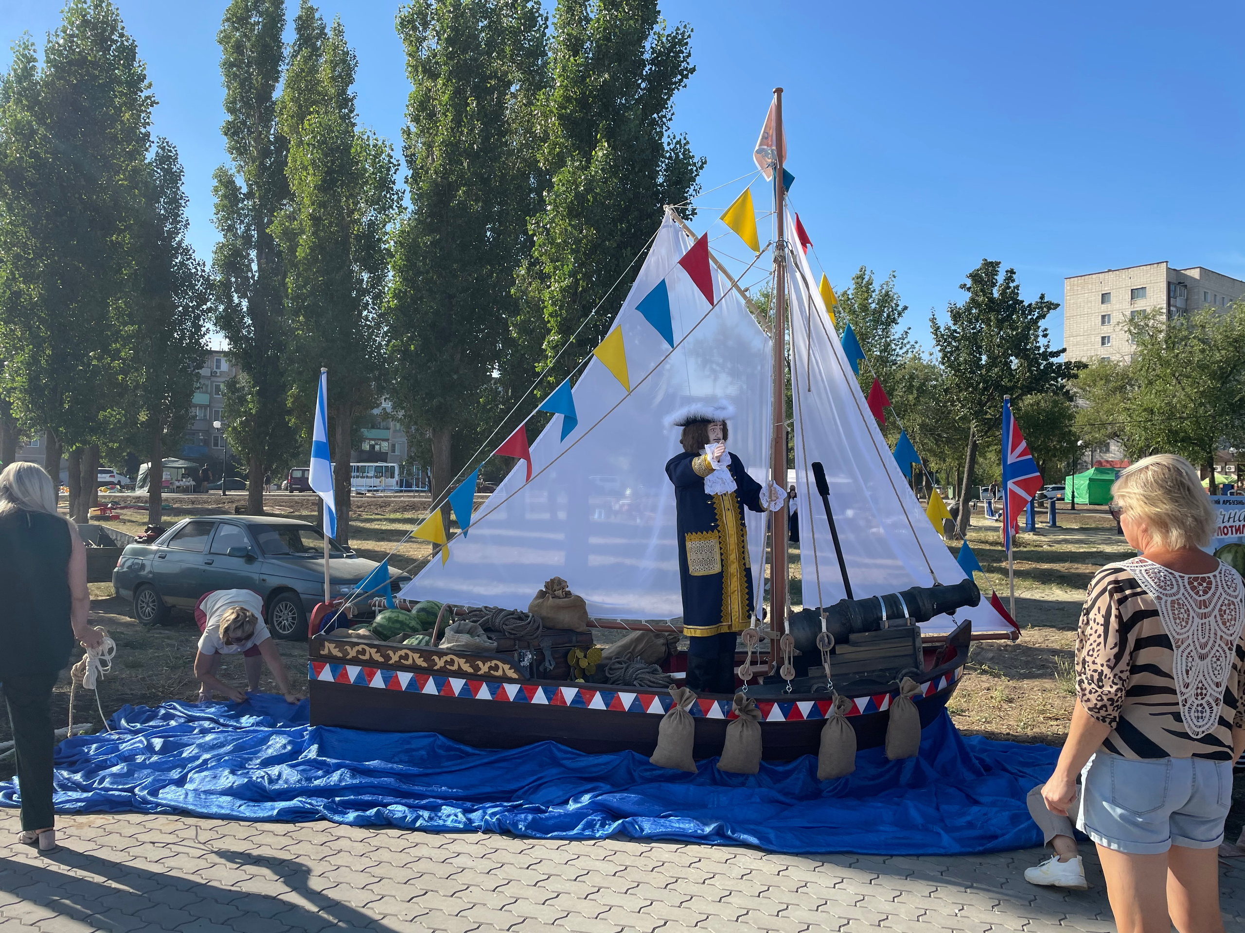 203 440 Декорация «Парусник». ВИЗУАЛЬНЫЕ И ЗВУКОВЫЕ РЕШЕНИЯ ДЛЯ БИЗНЕСА И СЪЁМОК ТЕЛЕТЕЛА