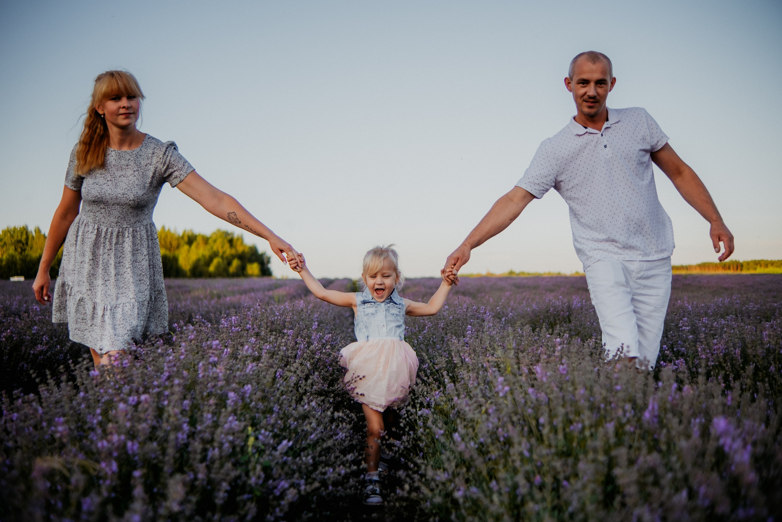 Семейная съемка в лованде. Nattie.ph