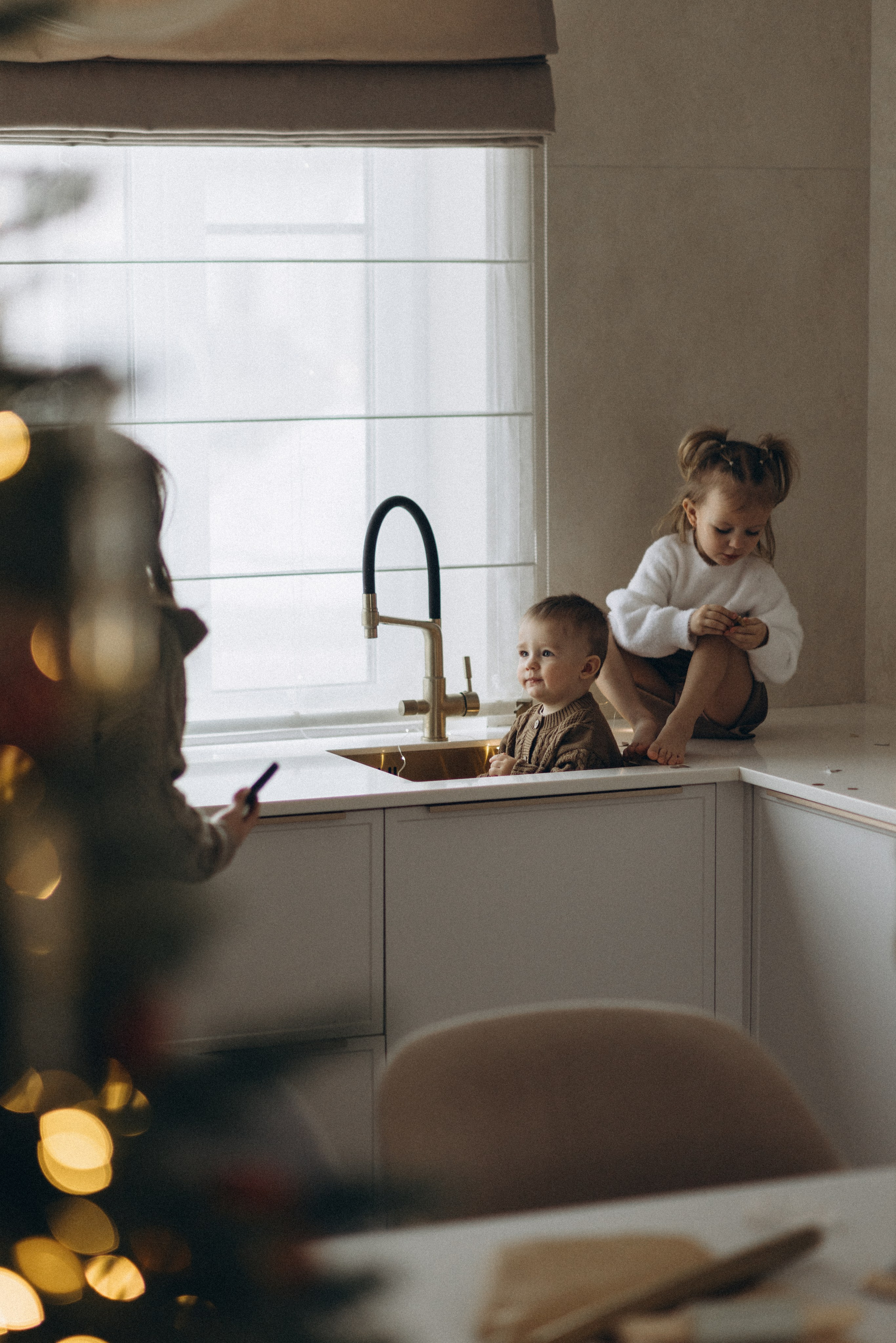 Новый года дома. Семейный и детский фотограф в Тюмени Вика Алленова