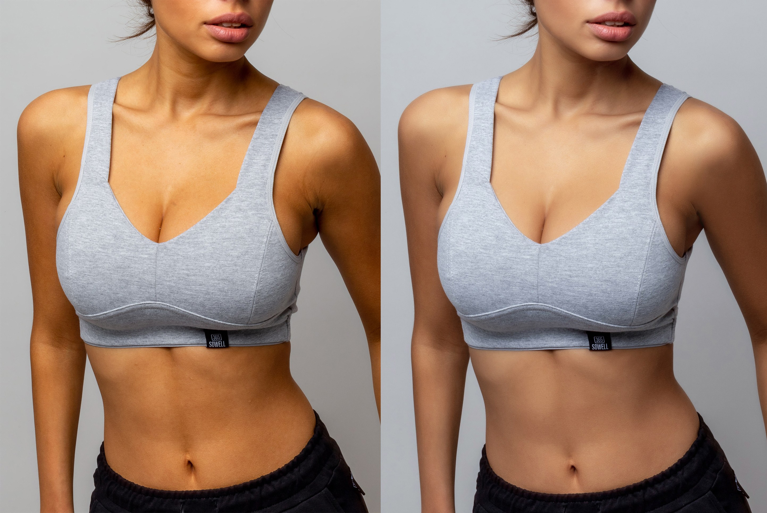 Деликатная обработка портретов для рекламы нижнего белья | Студия SVITHART