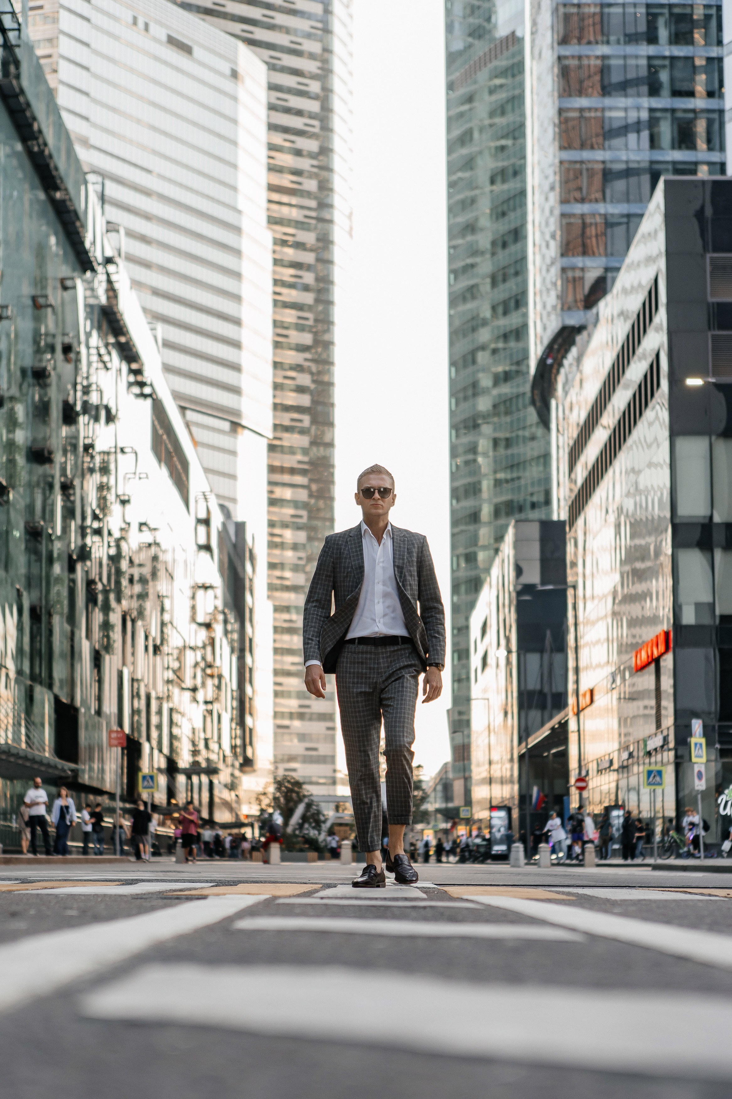 Moscow City бизнес портрет. Фотограф в Москве Дмитрий Жарков