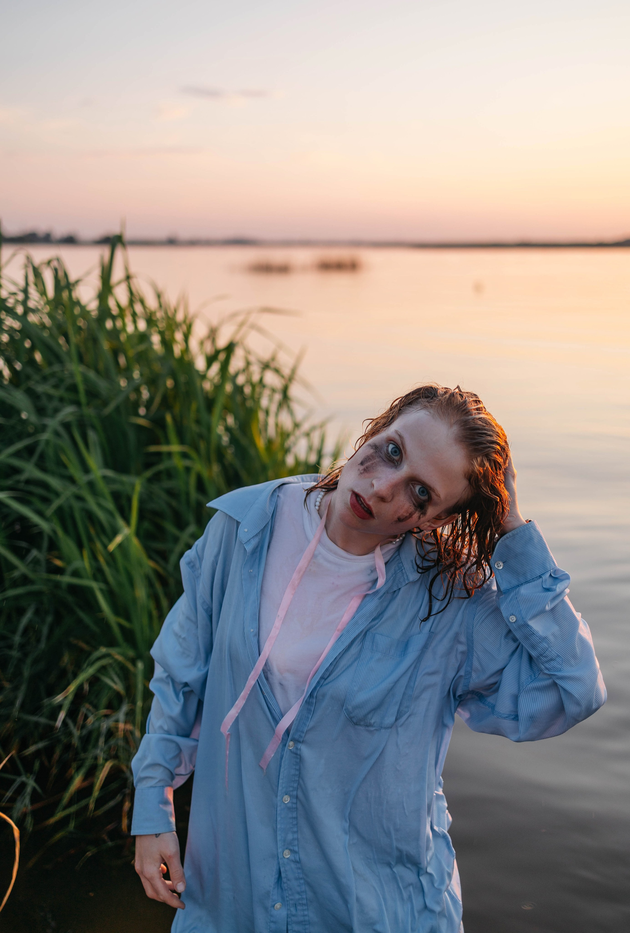 Лиза в Завидово. Закат. Фотограф в Твери Лагодная Яна