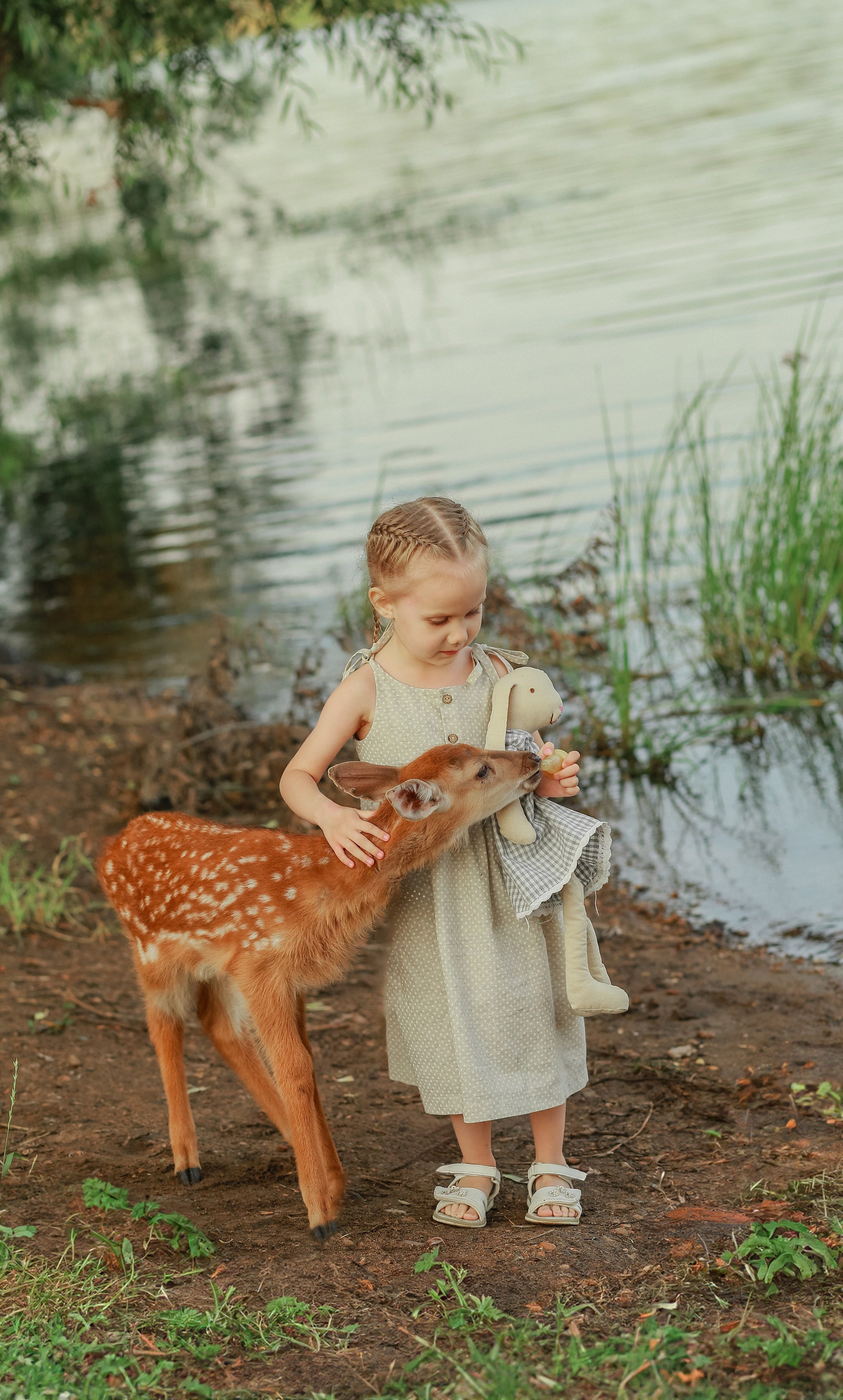 Семейная фотосессия с Бэмби. Иванова Ирина Свадебный и семейный фотограф г. Уфа