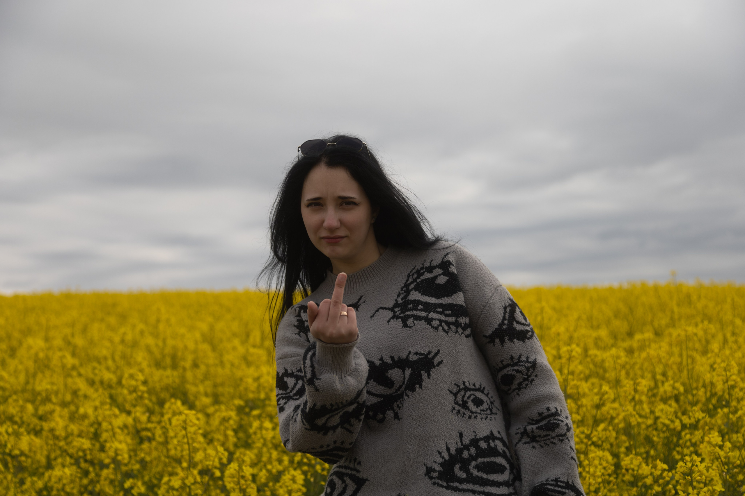 Полина Л — (Рапсовое поле). — Digital Noise —