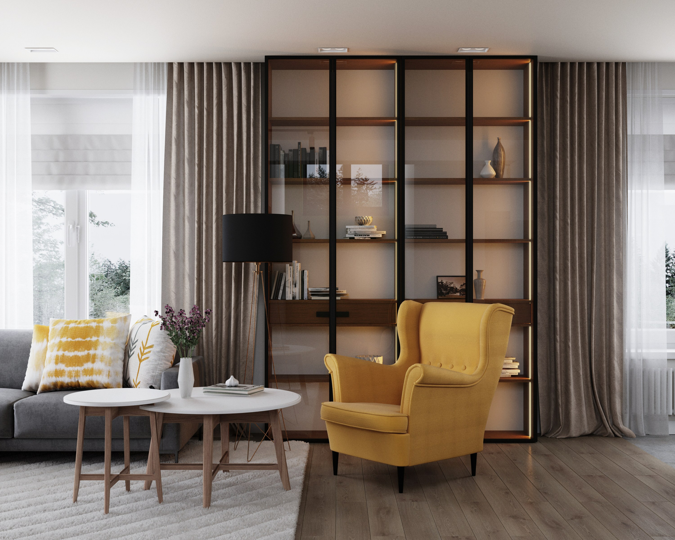 Визуализация дома 78 m². Заказать 3d визуализацию интерьеров — Дарья Веденёва